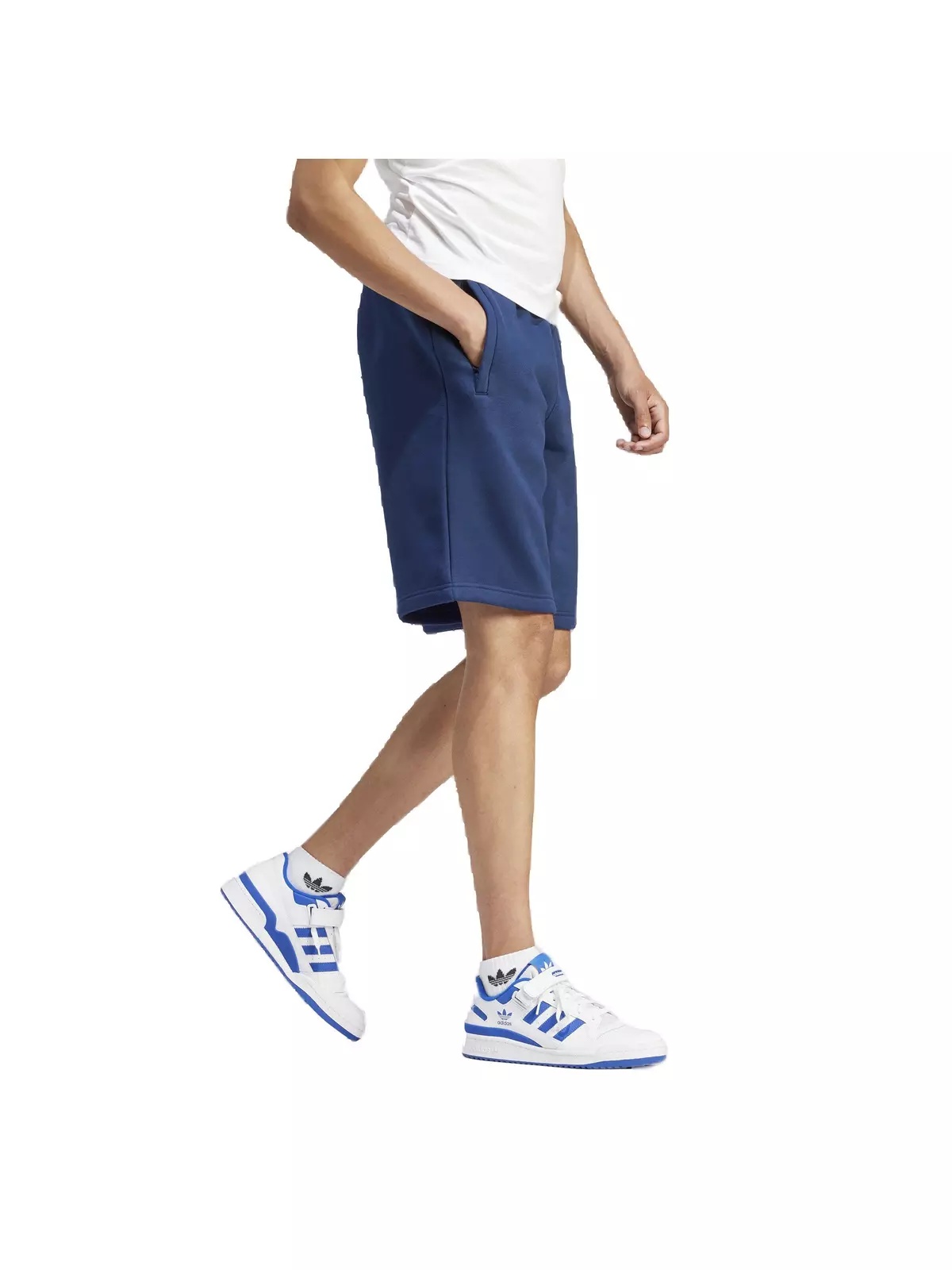 Originals Men's Trefoil Essentials Lifestyle Shorts -Navy - 5