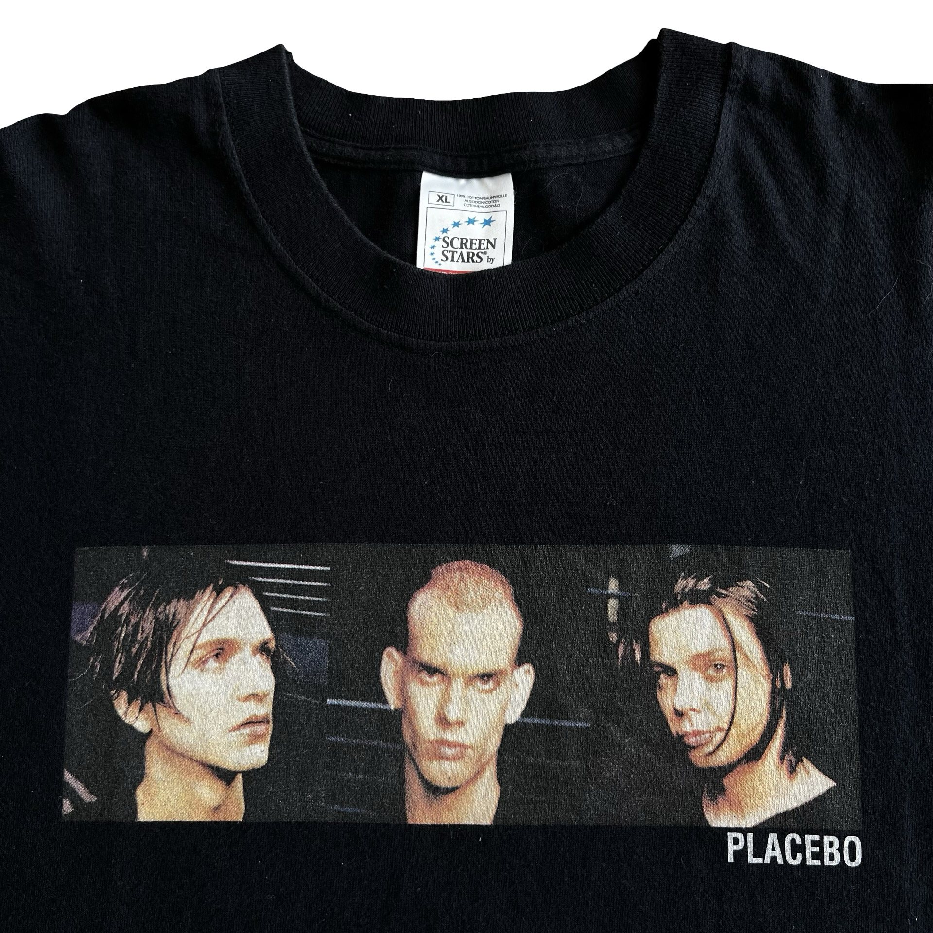 Final Blow - Vintage 2000 Placebo Band Photo T-Shirt SZ XL - 2