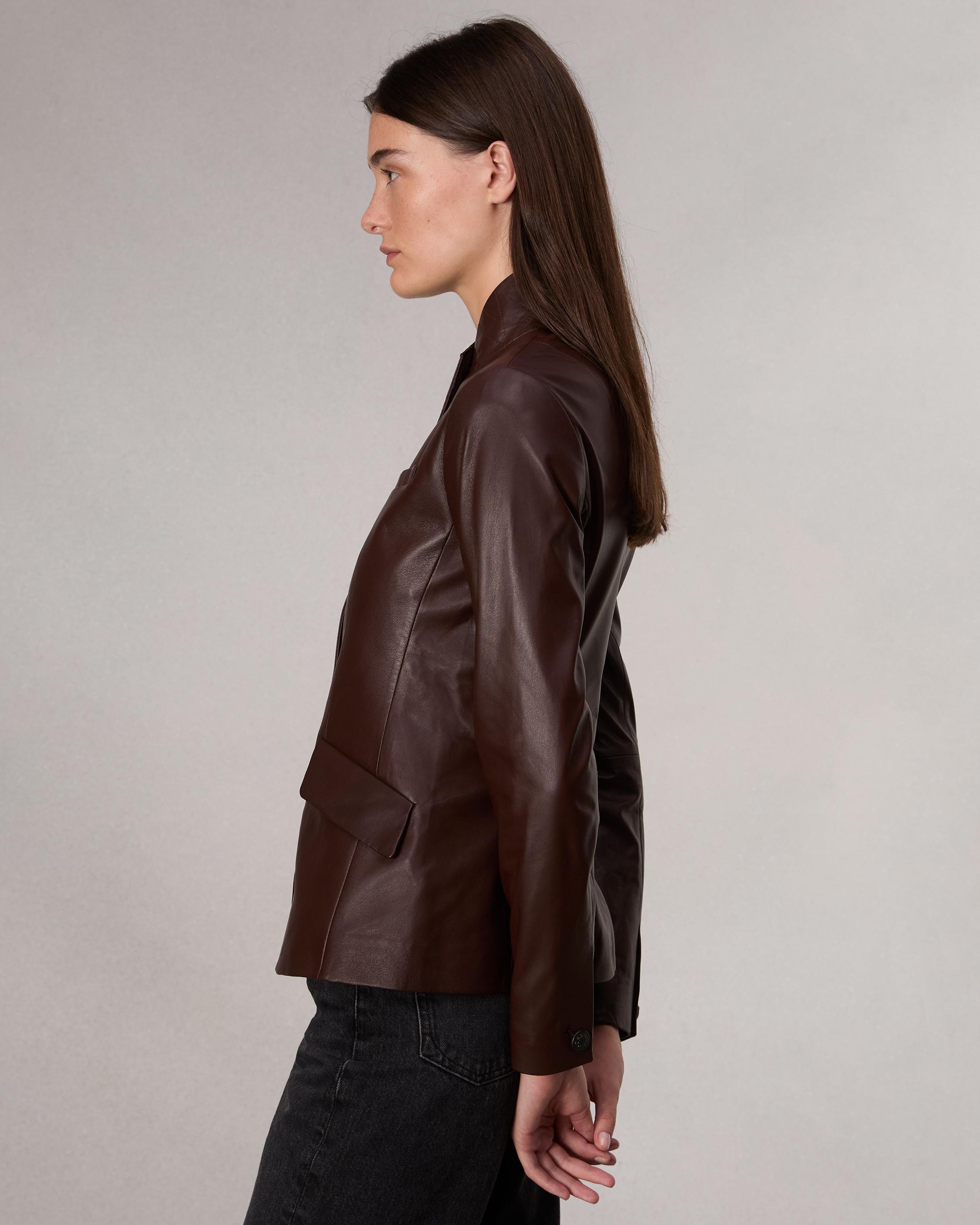 Slade Leather Blazer - 4