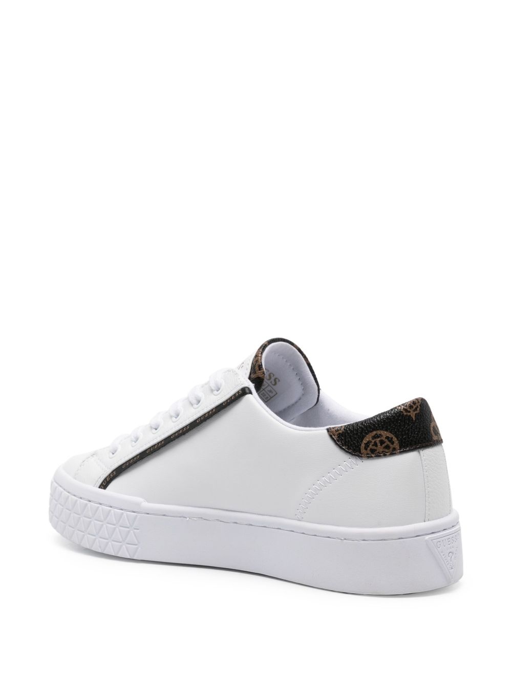 Pardie logo-trim sneakers - 3