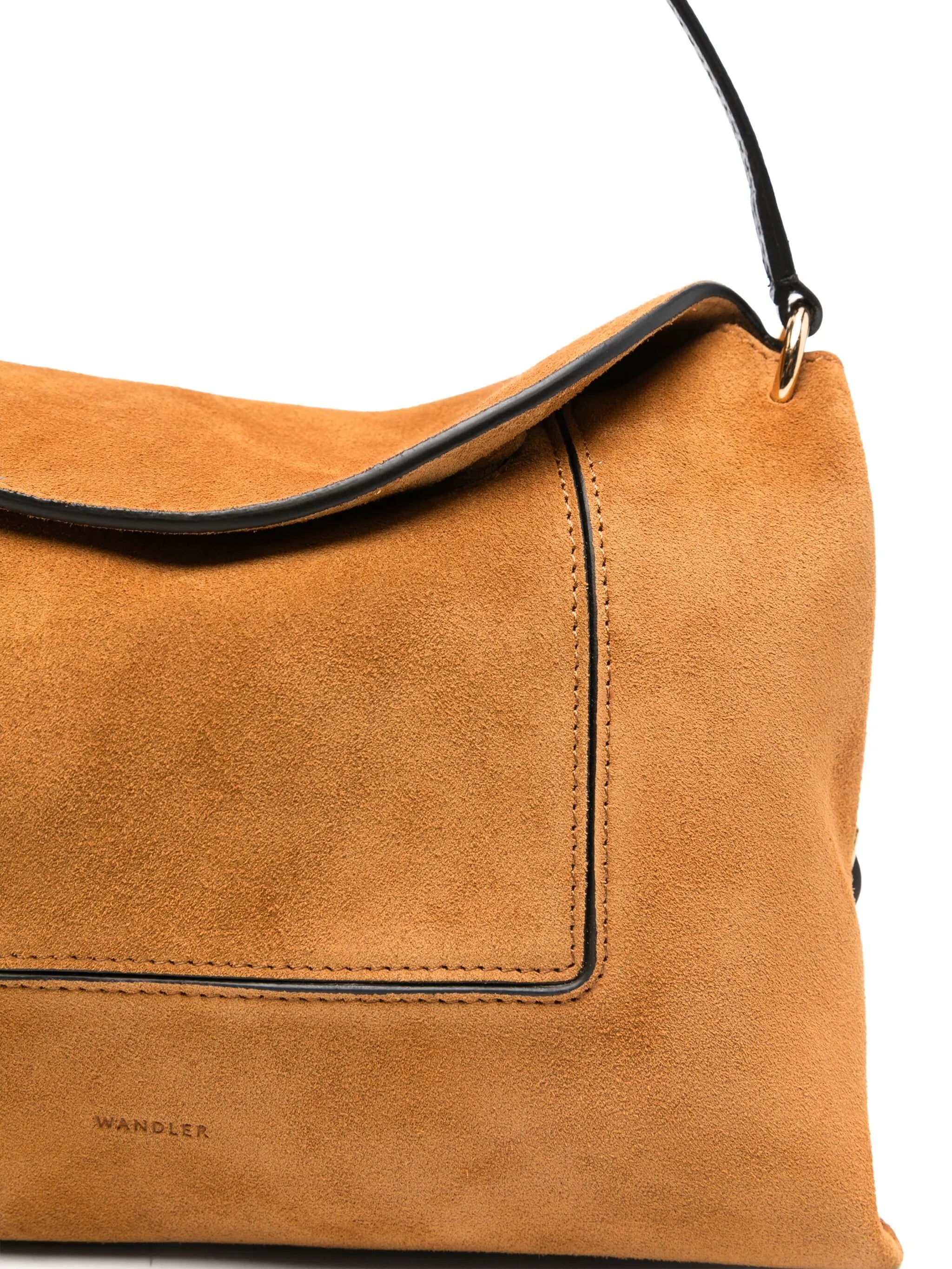 Suede Shoulder Bag - 5