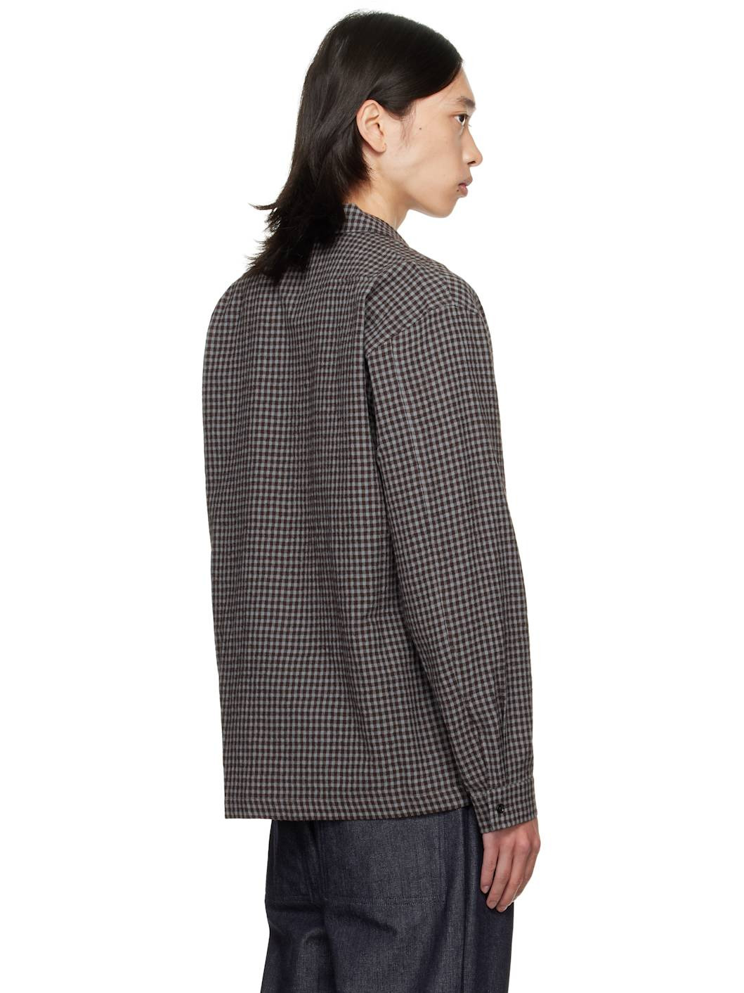 Brown & Blue Siesta Shirt - 3