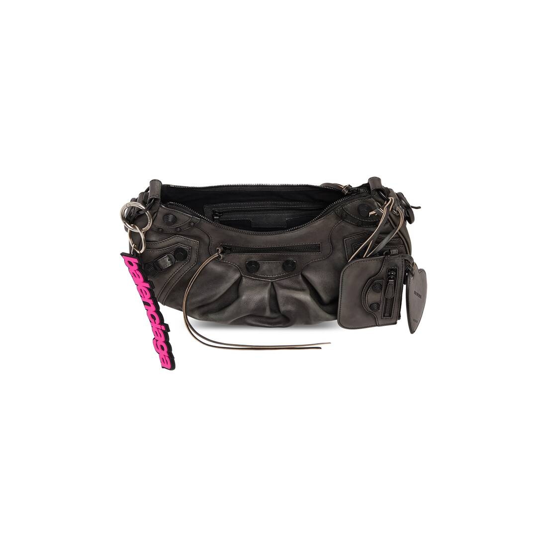 Women's Le Cagole Small Shoulder Bag Used in Black - 5