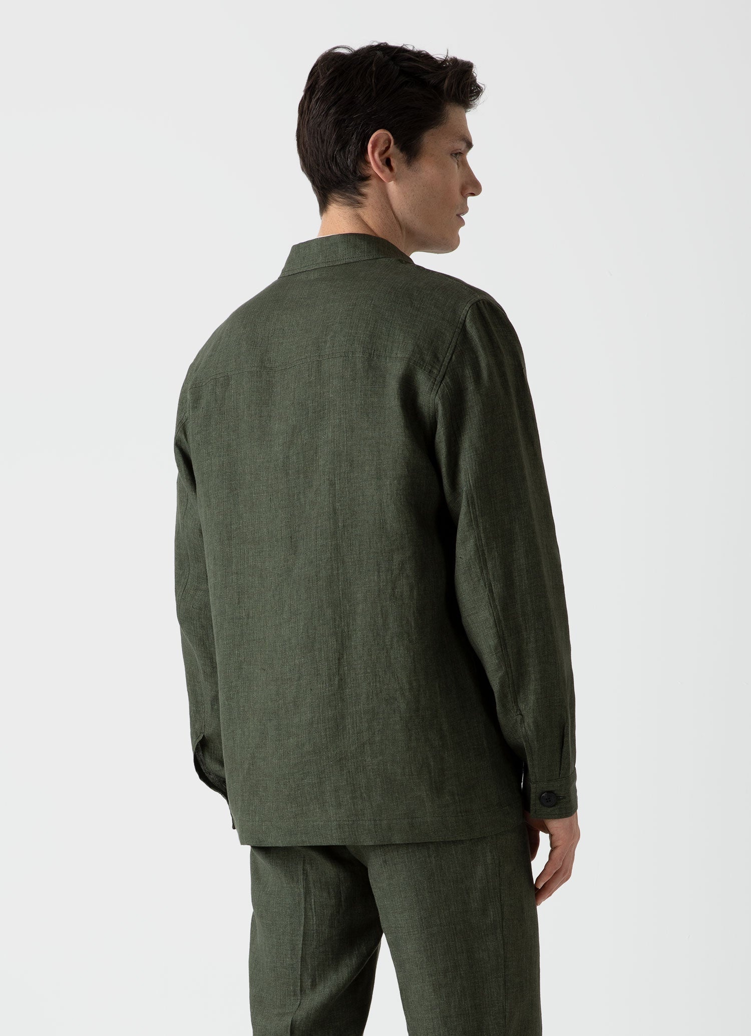 Linen Twin Pocket Jacket - 4
