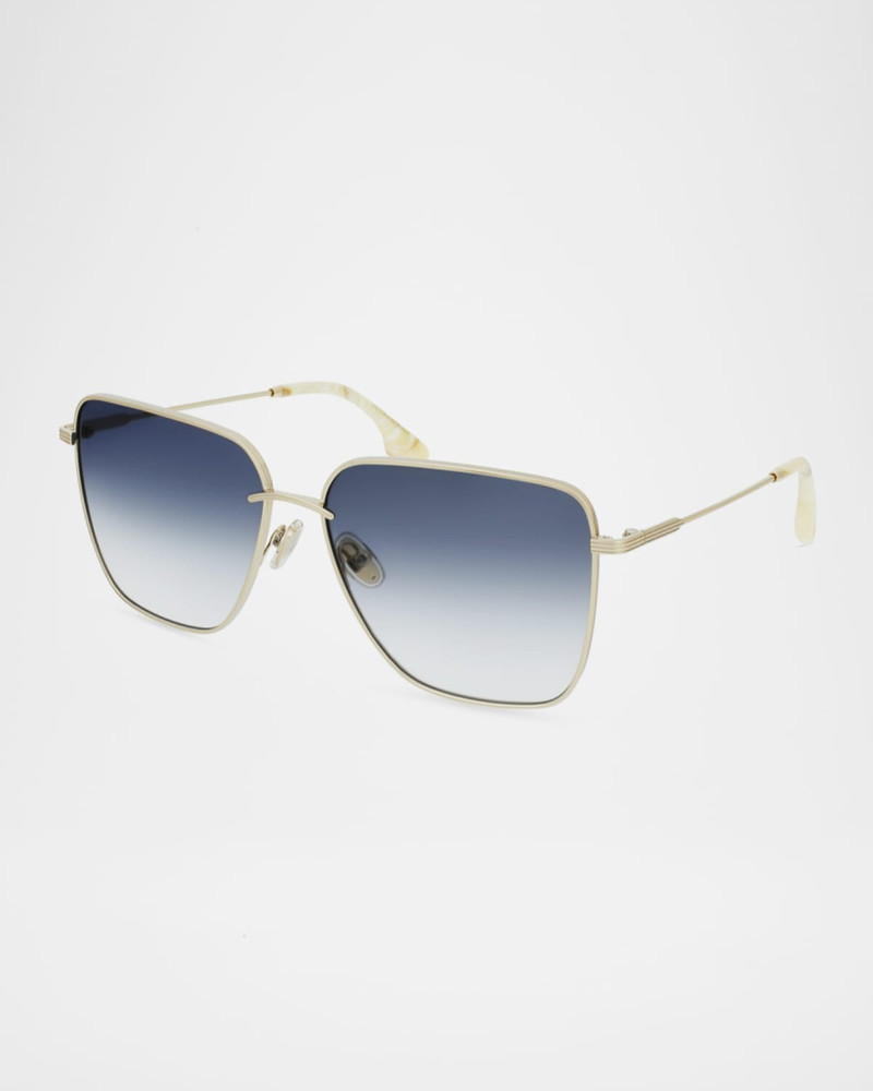 Victoria Beckham Groove Square Metal Sungalsses outlook