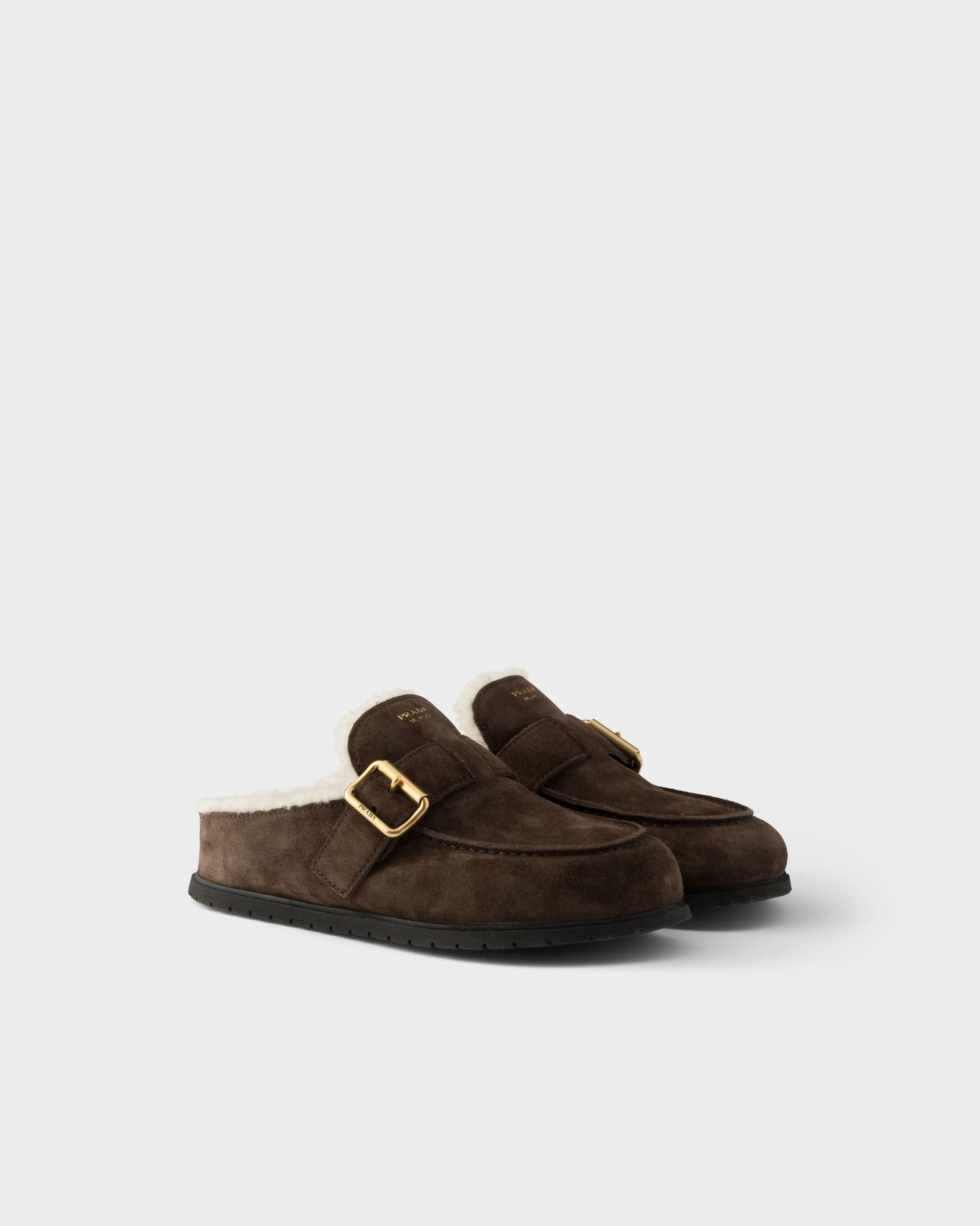 Suede mules - 1