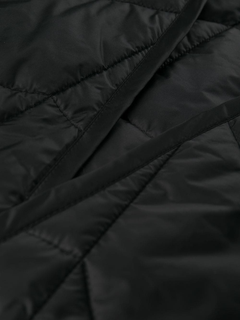 quilted longline gilet - 7