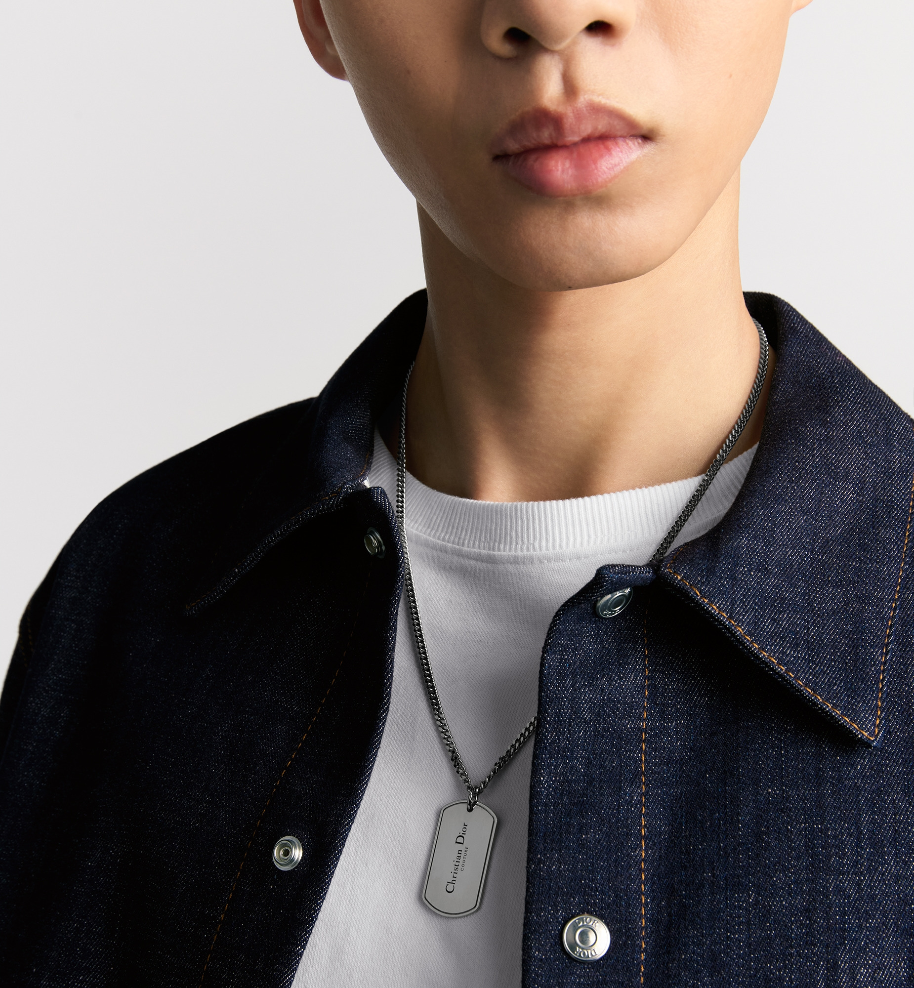 CD Couture Plate Pendant Necklace - 2