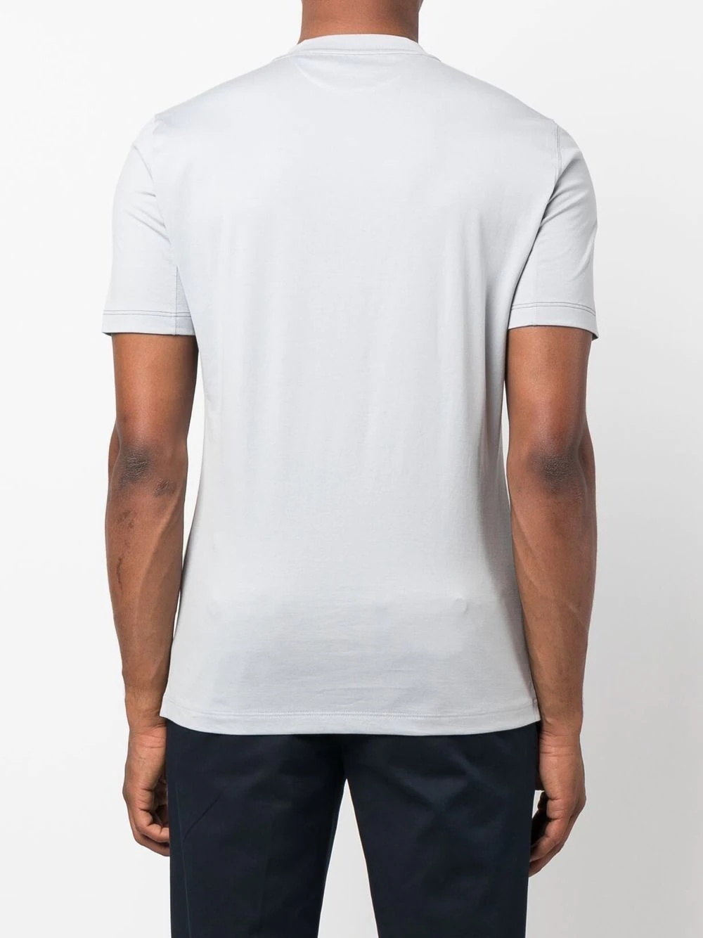 cotton short-sleeve T-shirt - 4