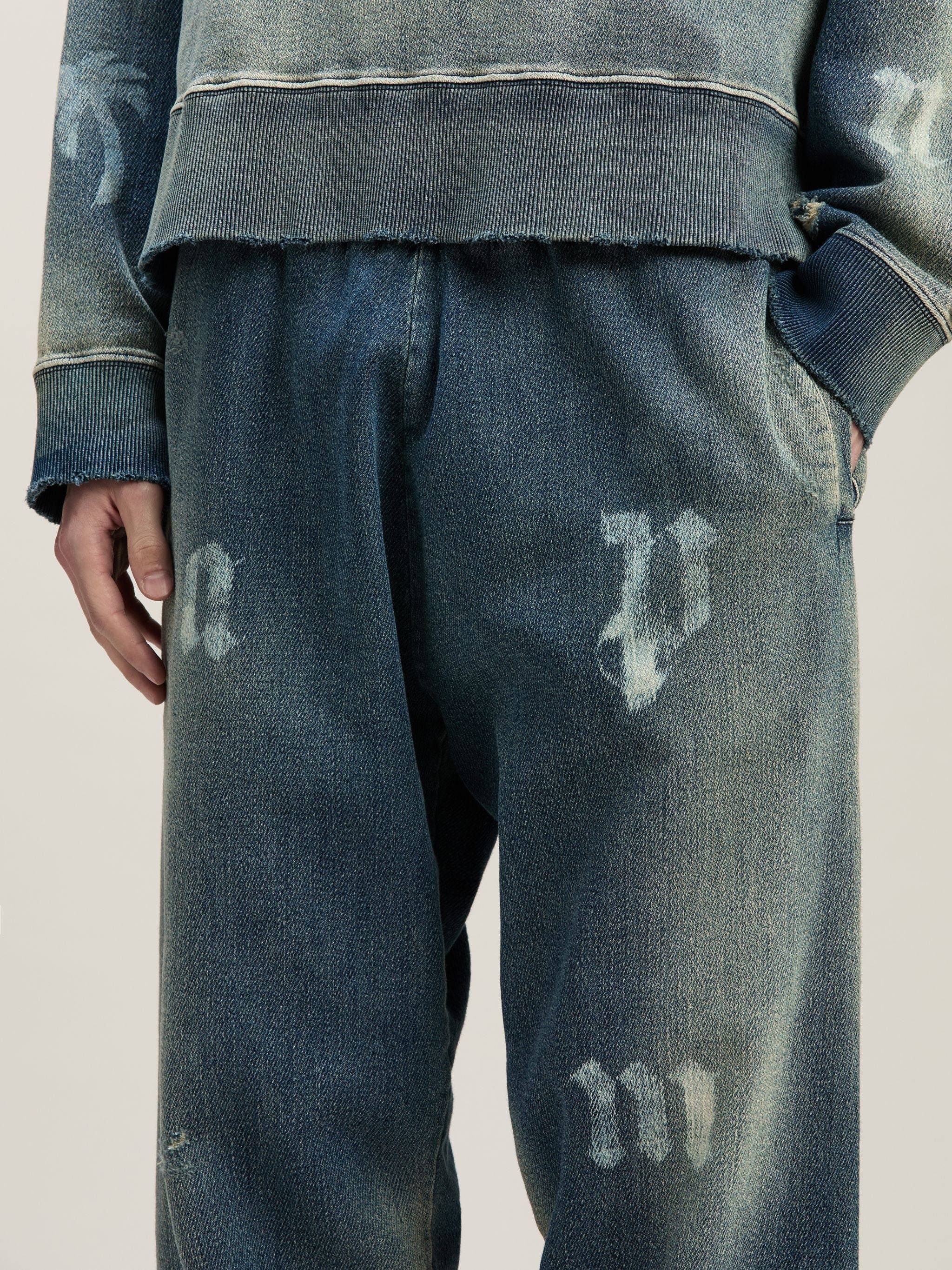 LOGO WASHED SWEATPANTS - 6