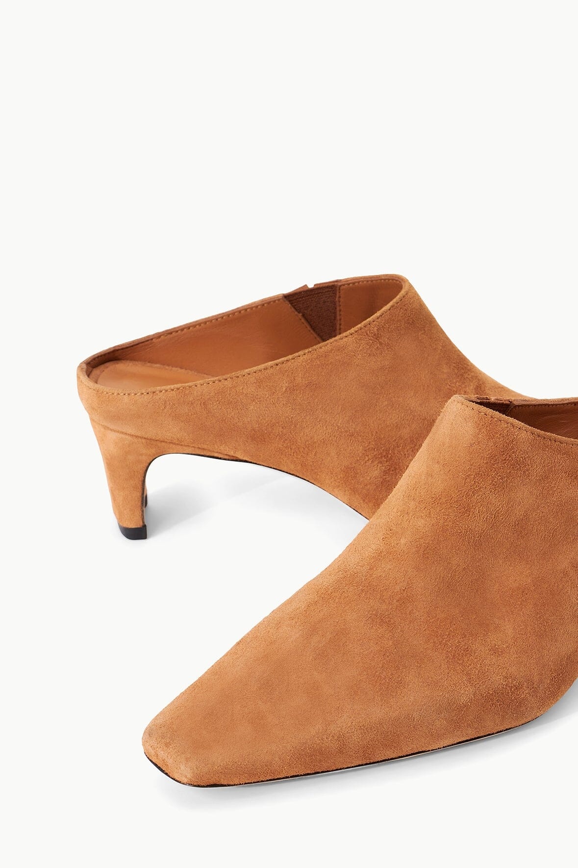 STAUD WALLY MULE TAN SUEDE - 5