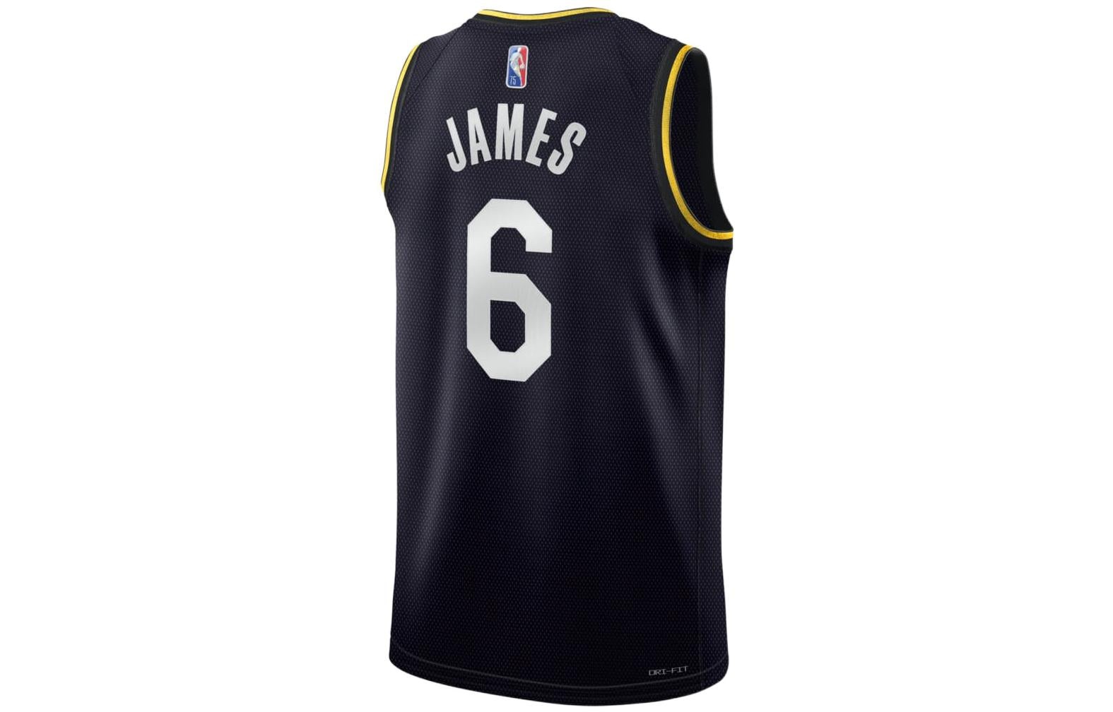 Nike x NBA LA Lakers Icon Edition Jerseys 'LeBron James 6' DH8060-010 - 2