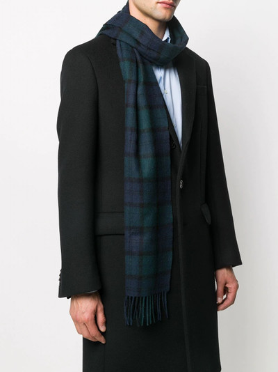 Barbour tartan lambswool scarf outlook