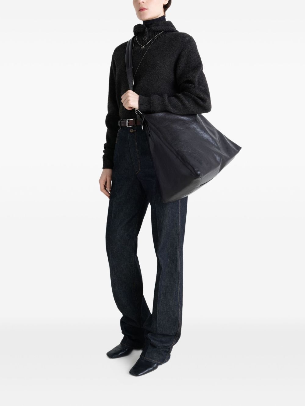 belted shoulder bag - 2