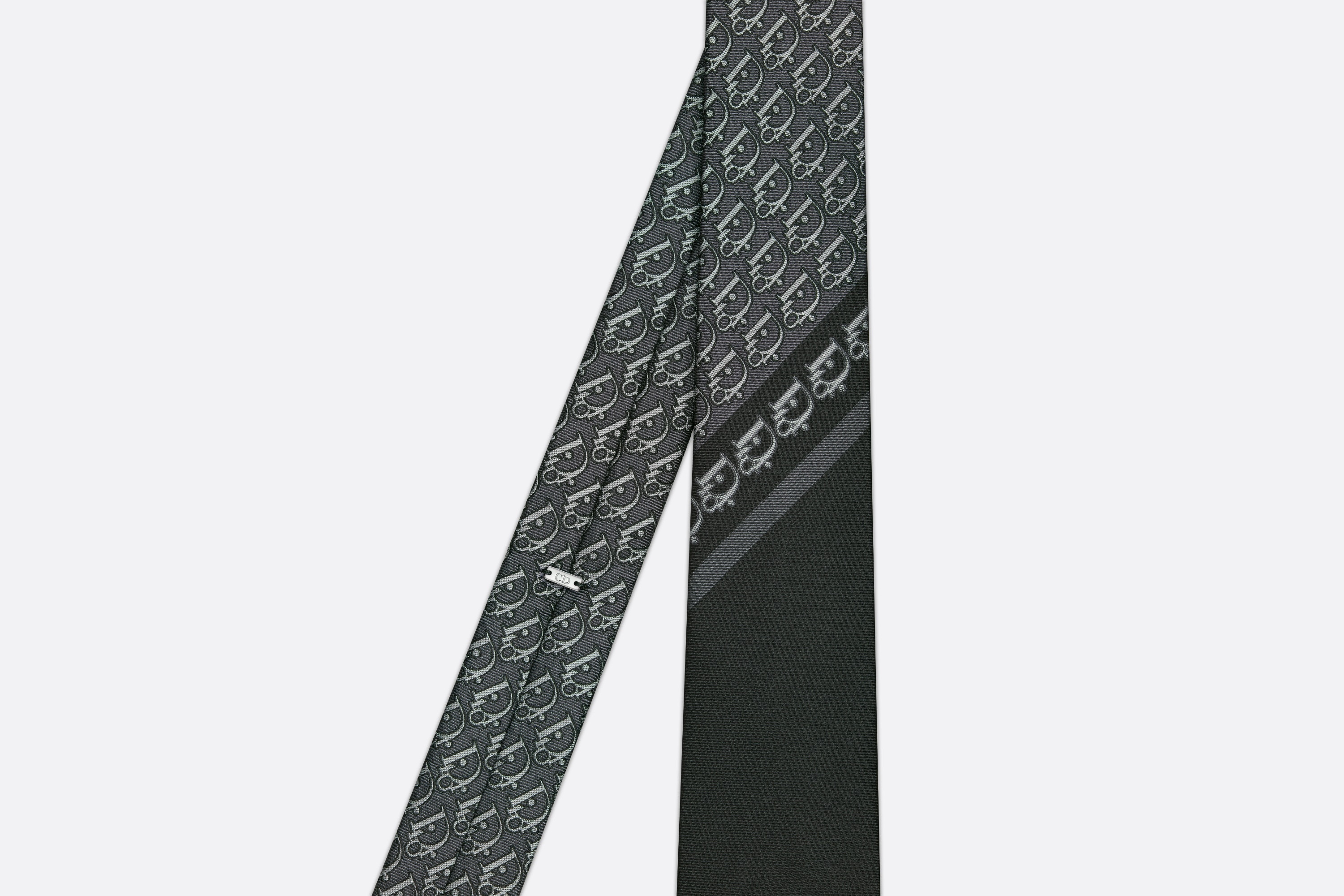 Dior Oblique Patchwork Tie - 2