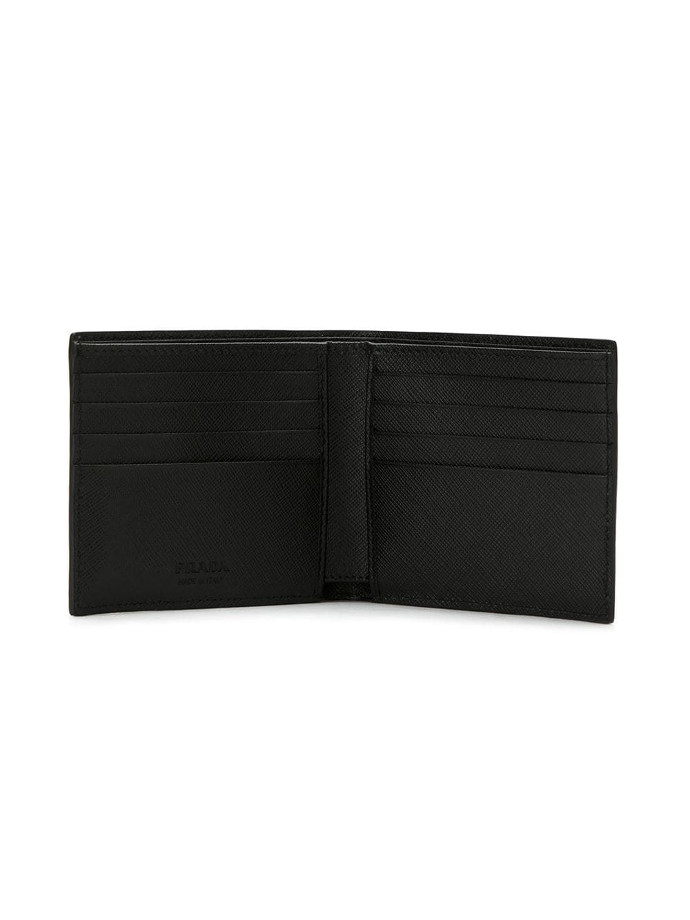 logo plaque bi-fold wallet - 3