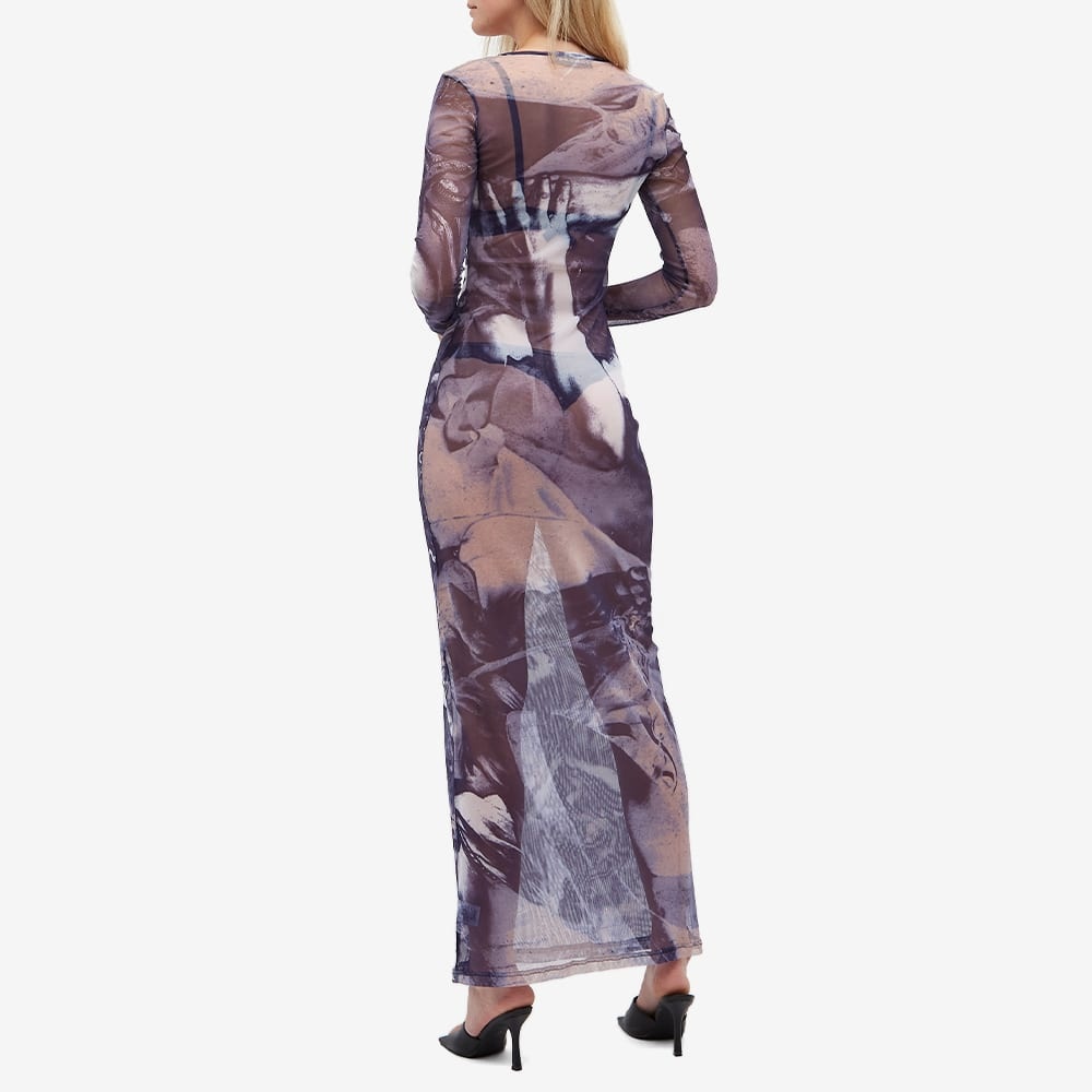 Y/Project Nostalgia Mesh Maxi Dress - 4