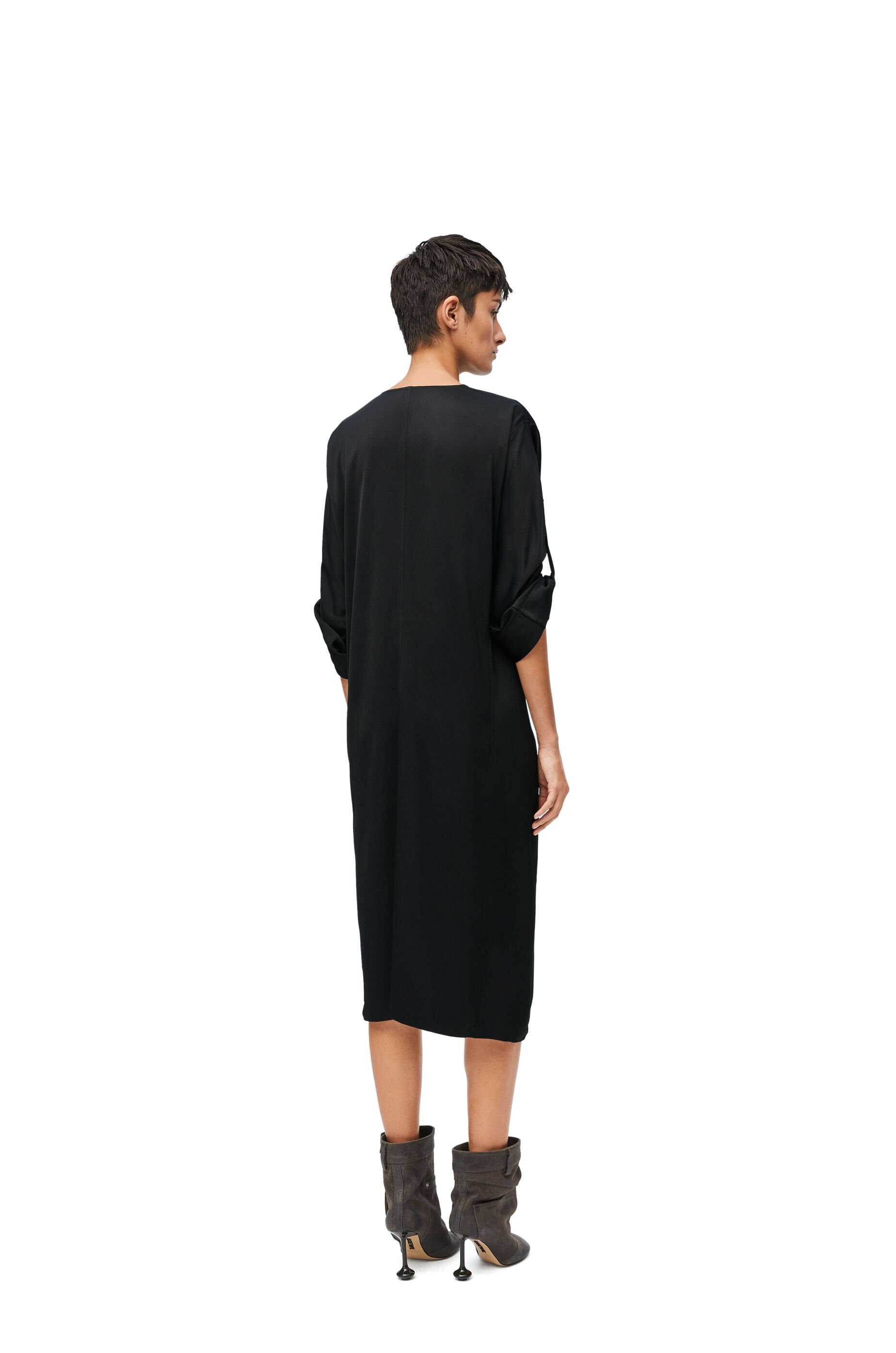 Pebble dress in viscose - 3