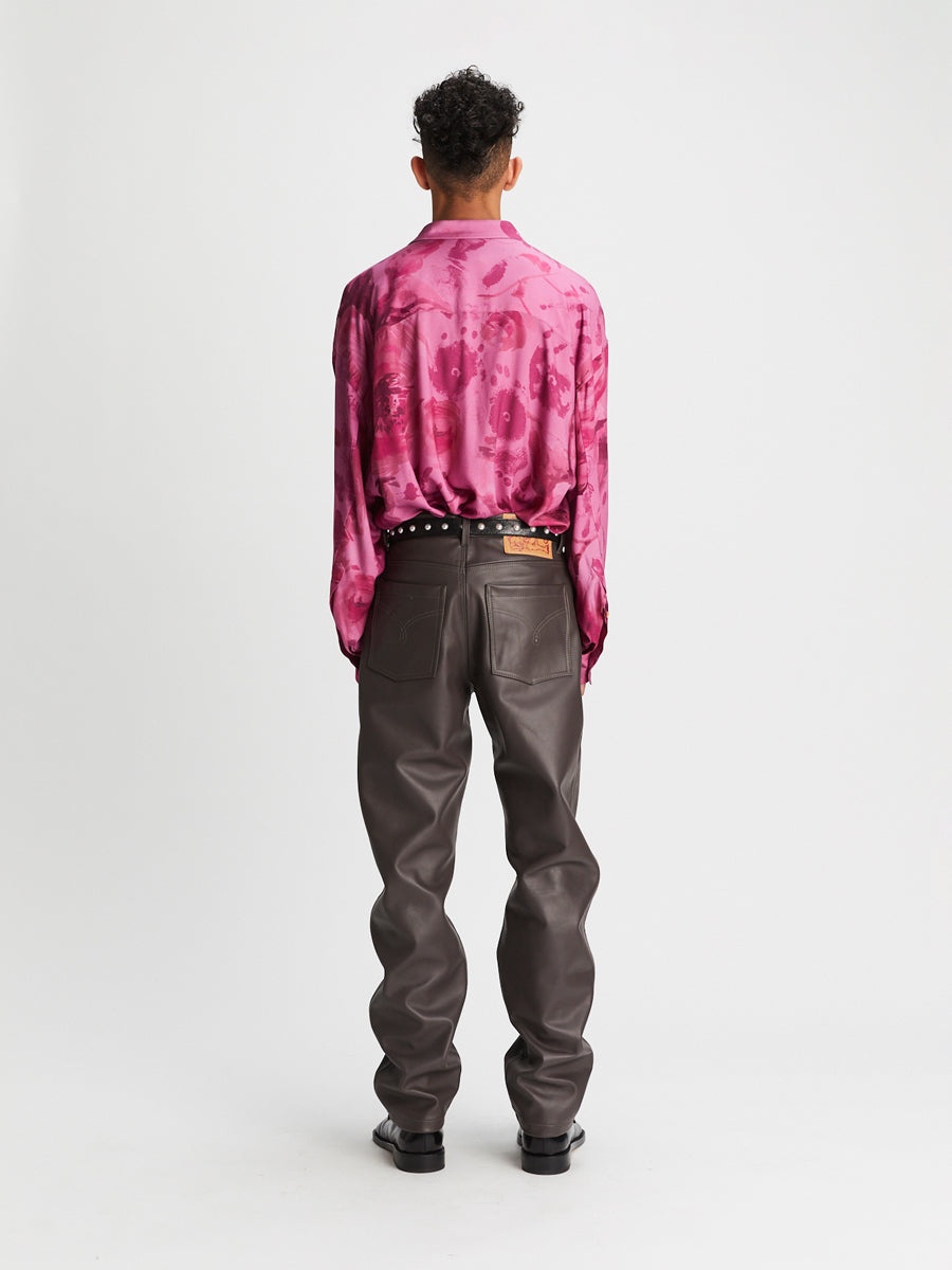 Huge Peonia Twisted Shirt - 4