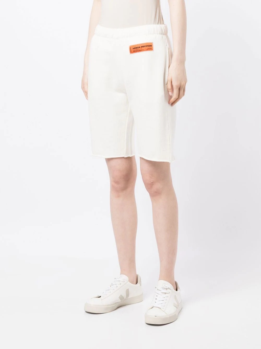 elasticated knee-length shorts - 3