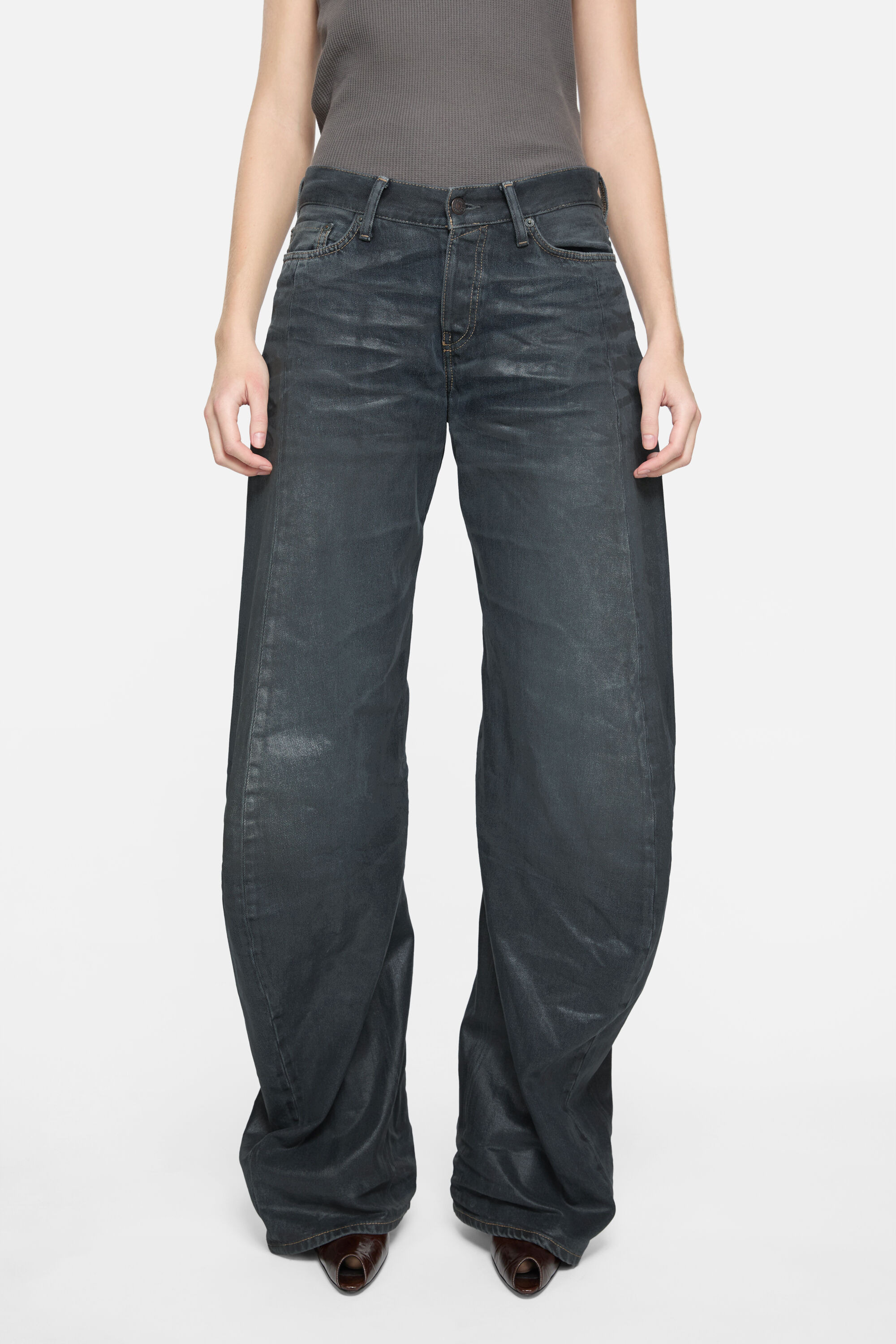 Loose fit Jeans - 2006F - Black - 3