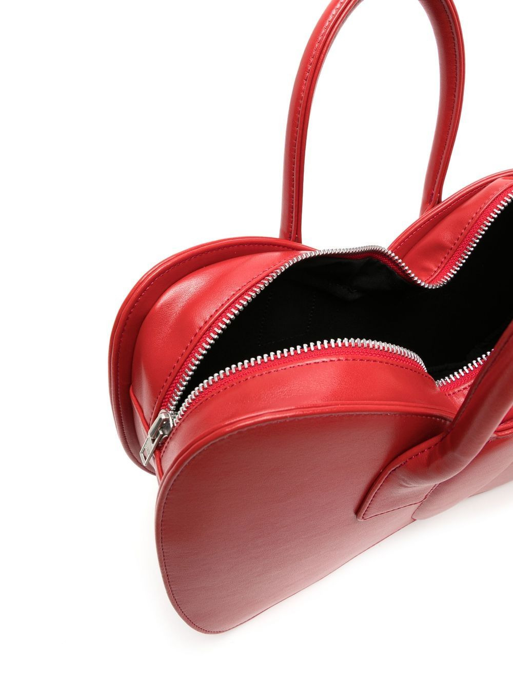 bow-shape leather bag - 5