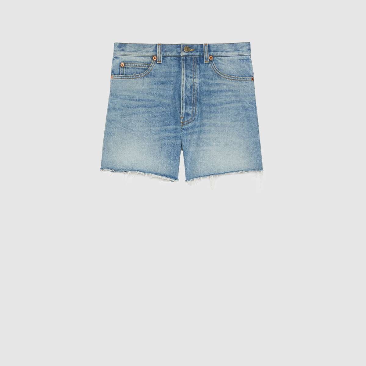 Disney x Gucci Donald Duck eco denim shorts - 1