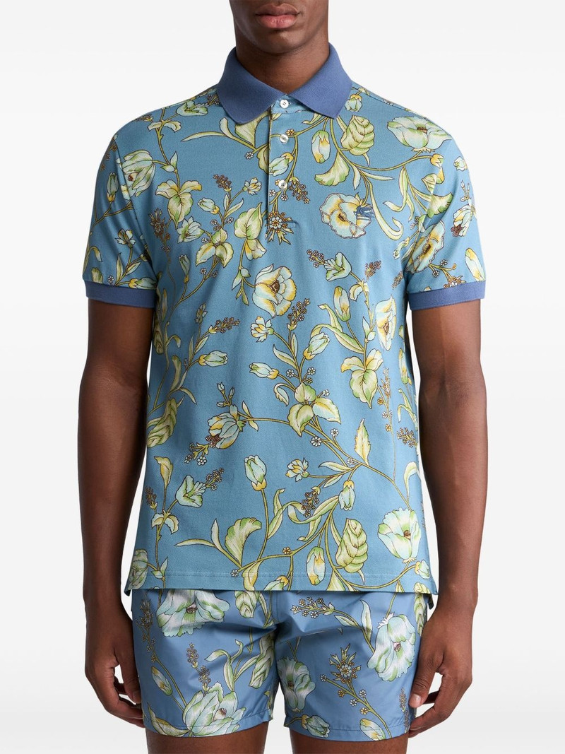 floral polo shirt 3