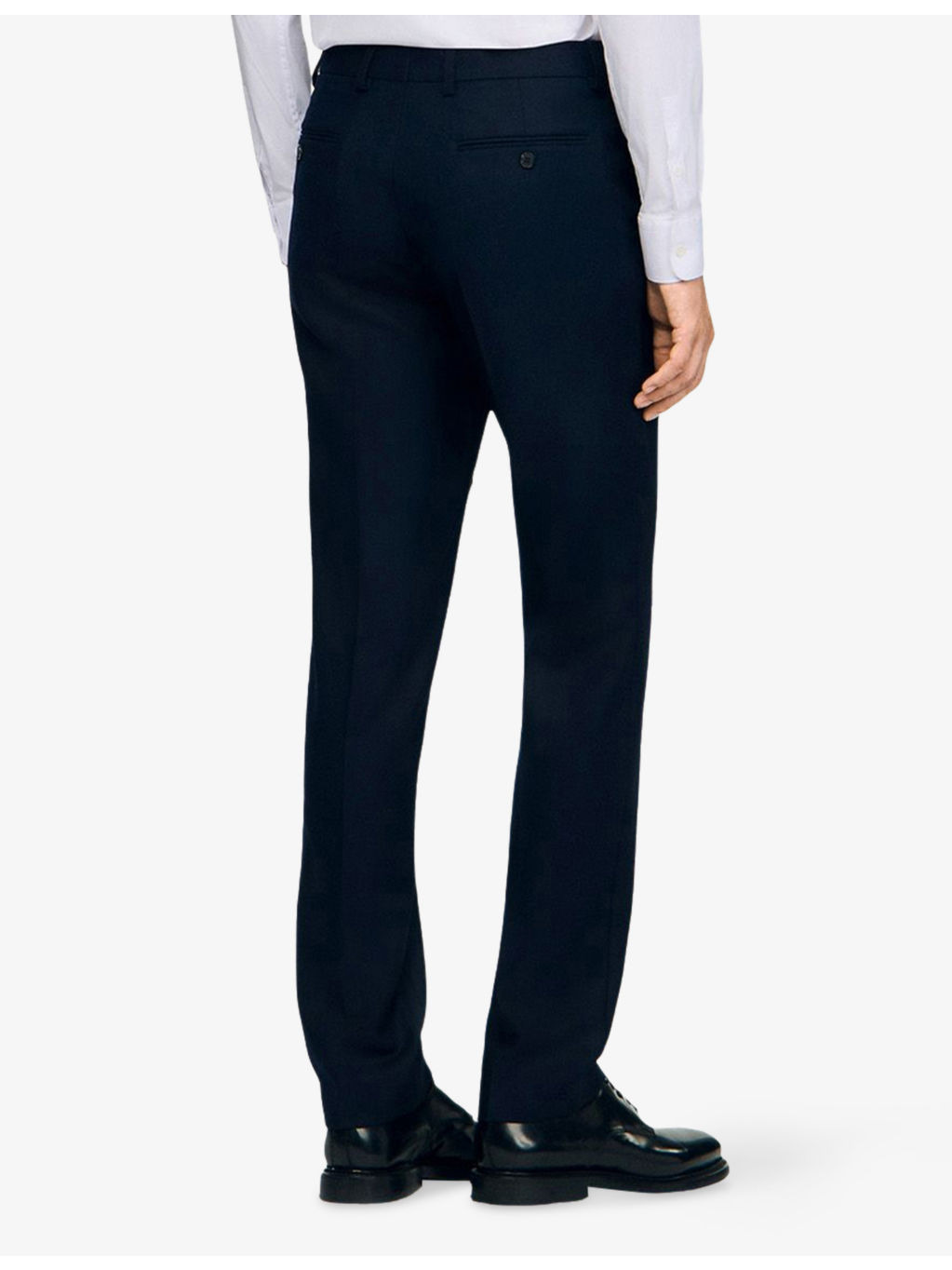 Straight-Leg Mid-Rise Wool Trousers - 4