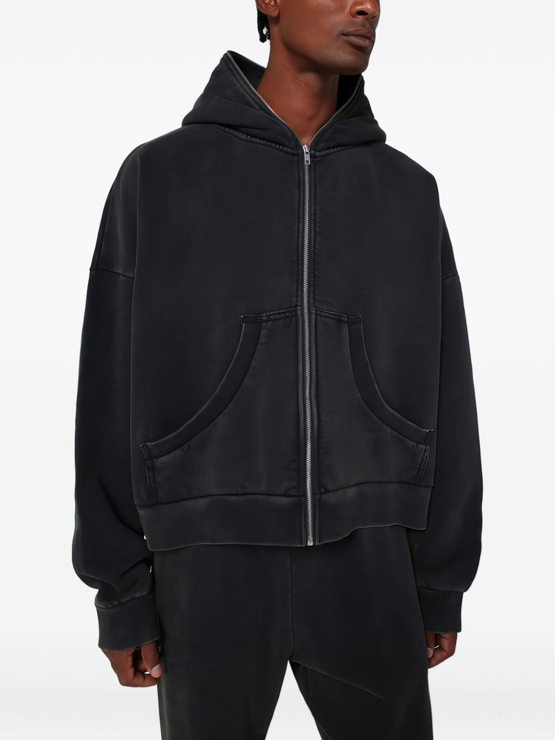 zip-up cotton hoodie 1