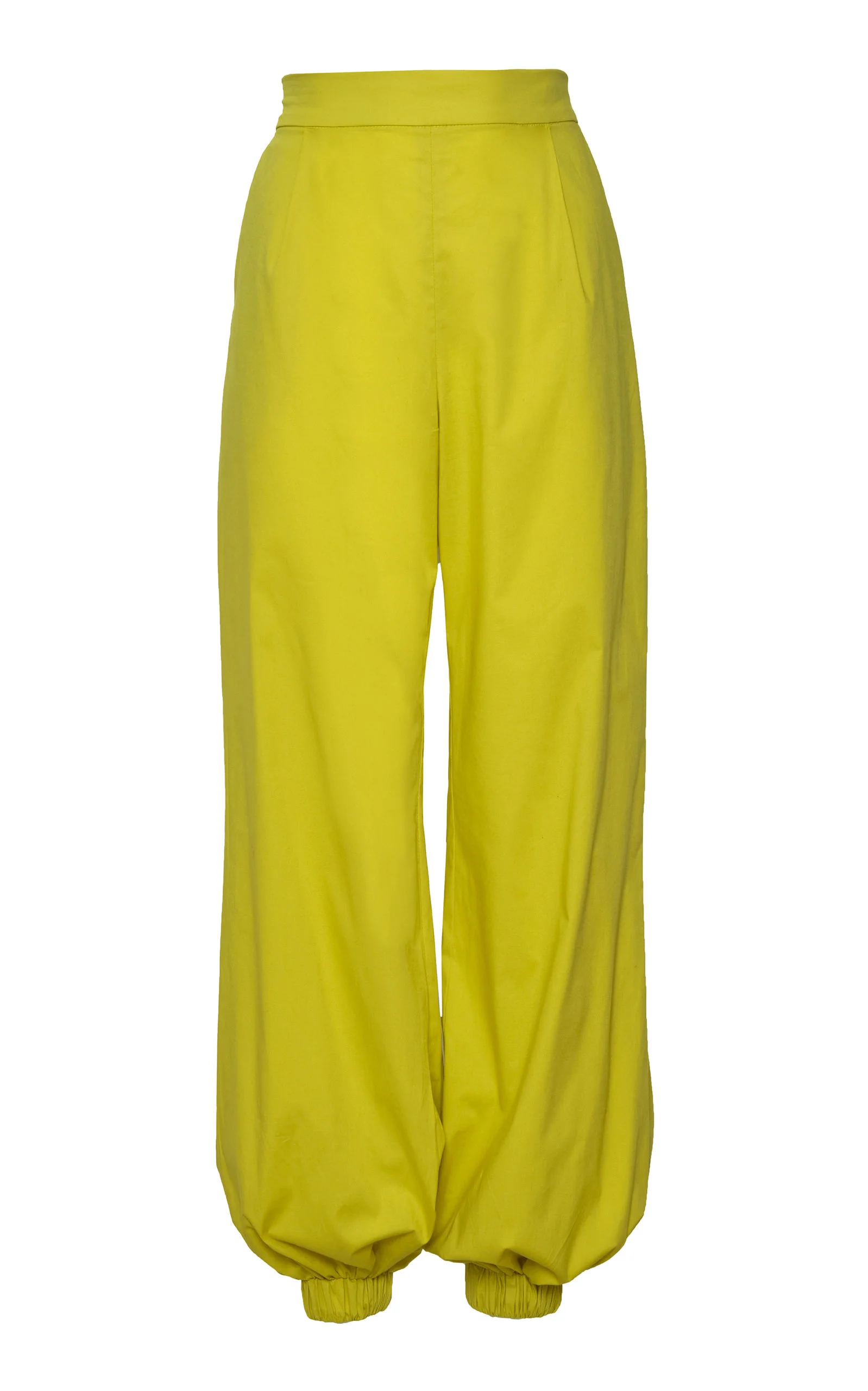 Hana Stretch-Cotton Pants green - 1