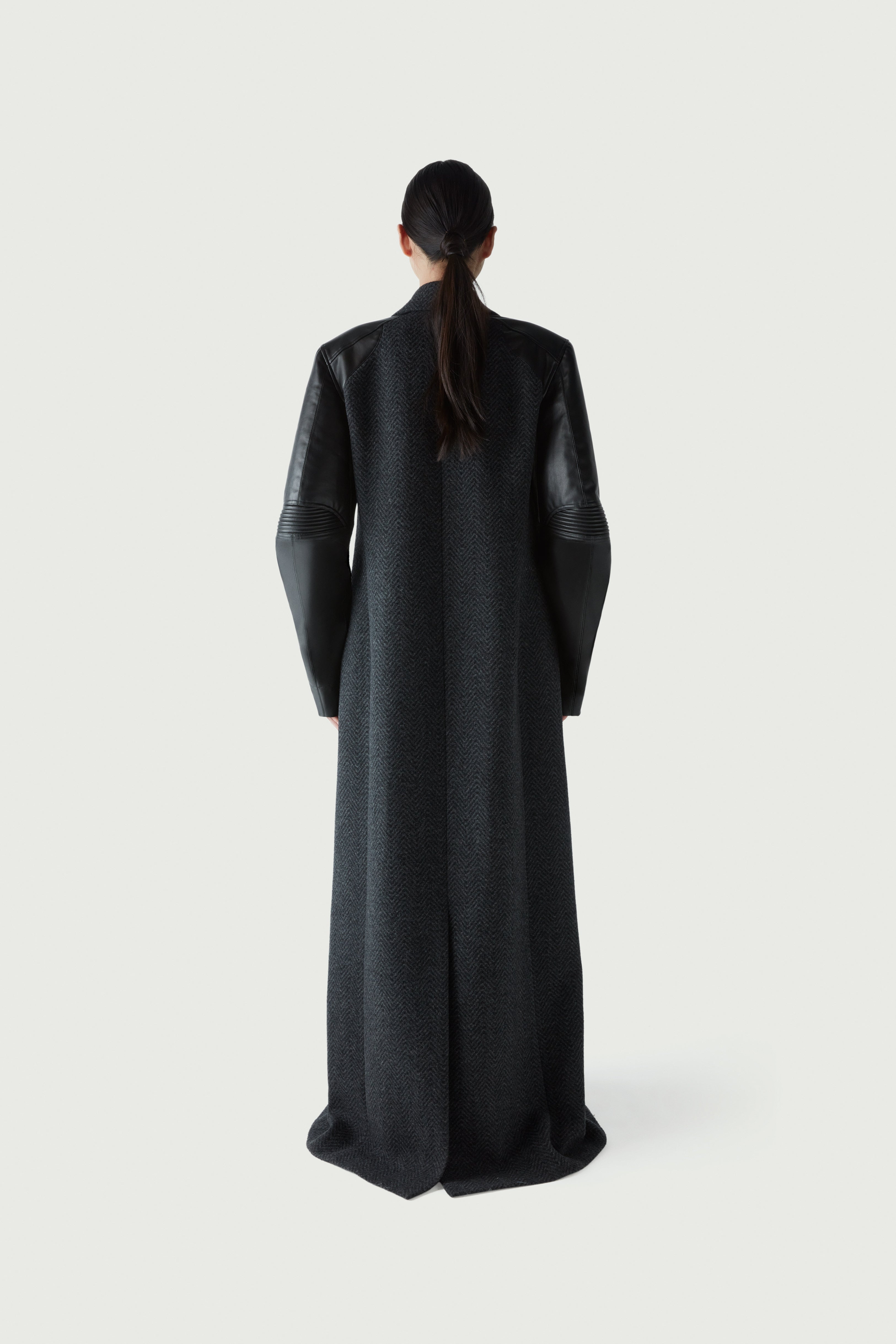 Hybrid Tailored Chevron Coat - 5