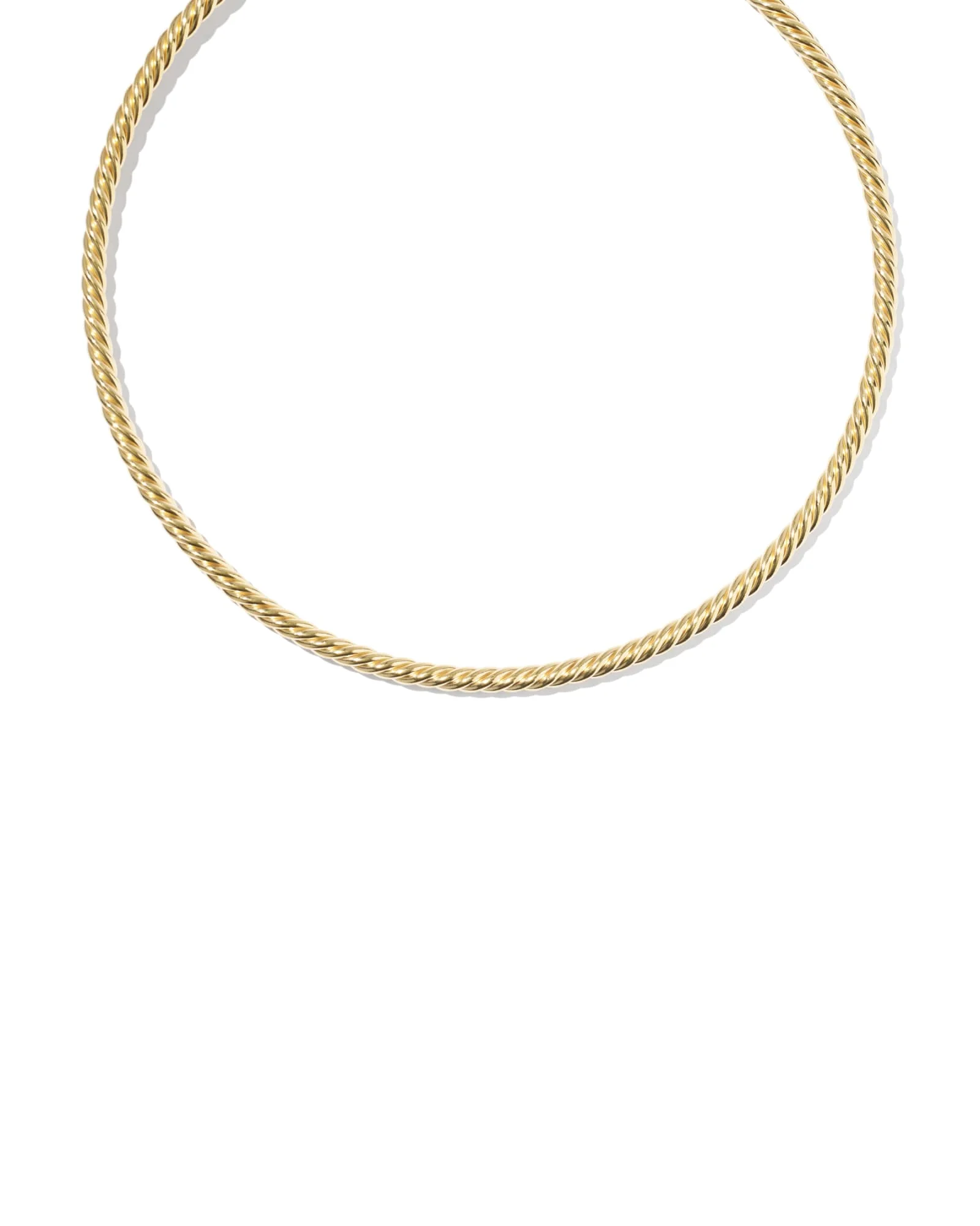 Victoria Large Twist 14k Gold-Filled Collar Necklace - 1