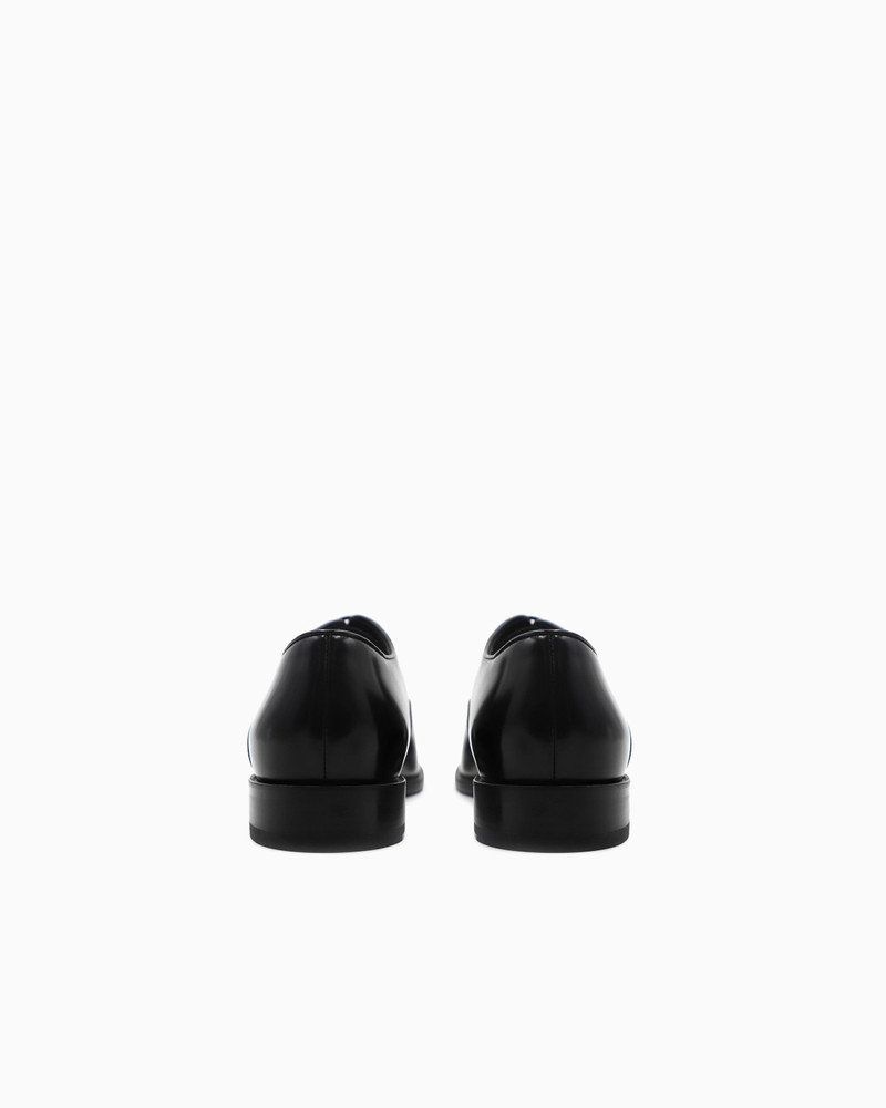 GIORGIO ARMANI LEATHER DERBY SHOES outlook