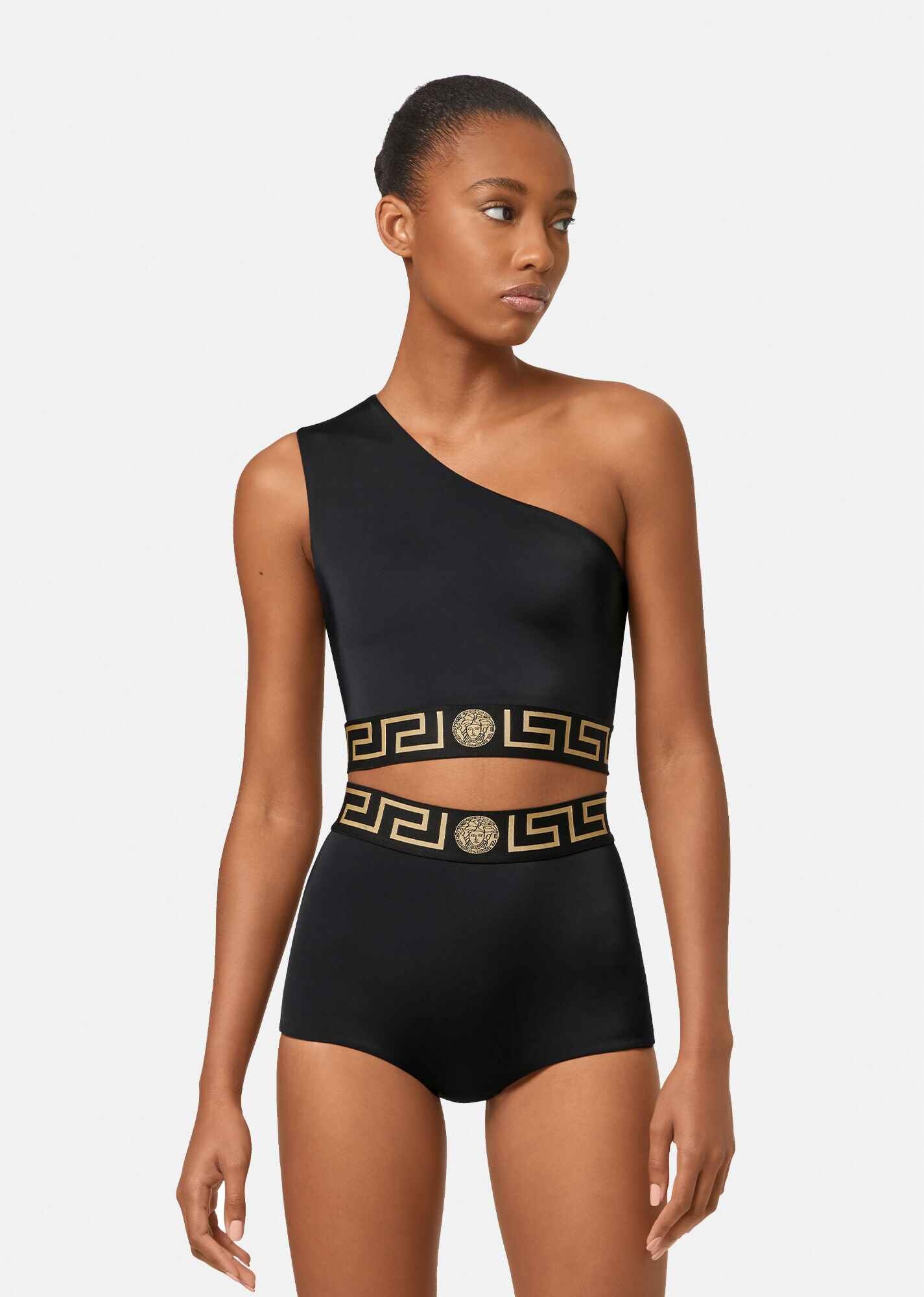 Greca One-shoulder Bikini Top - 2
