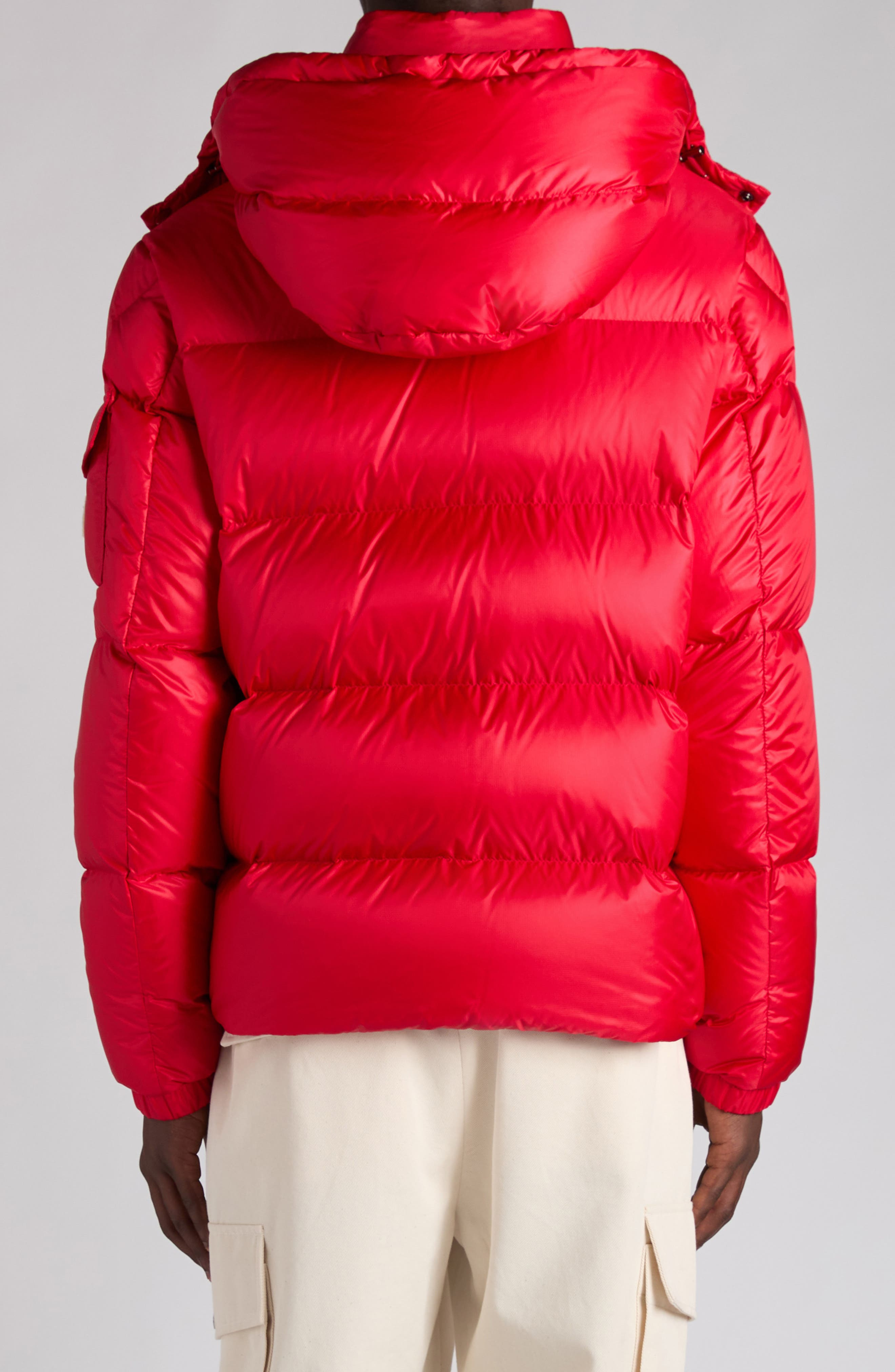 Moncler Couyere Down Puffer Jacket in Cherry Red at Nordstrom - 3