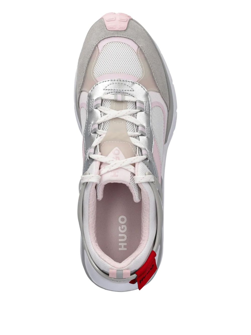 panelled sneakers - 5