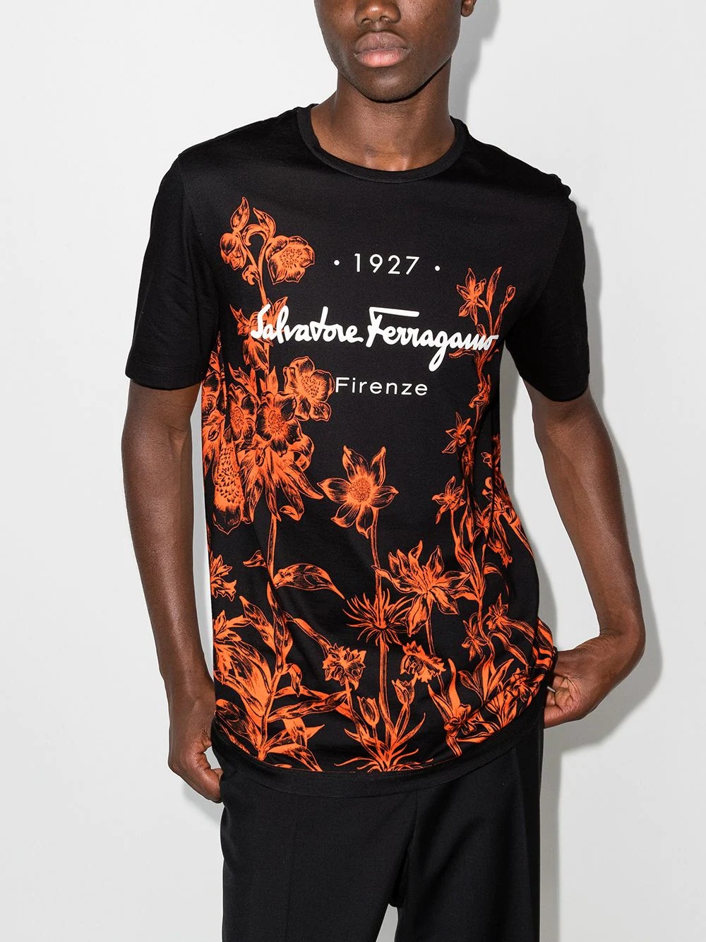 1927 floral-print T-shirt - 2