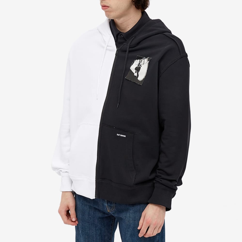 Fred Perry x Raf Simons Patch Zip Through Split Hoody - 4