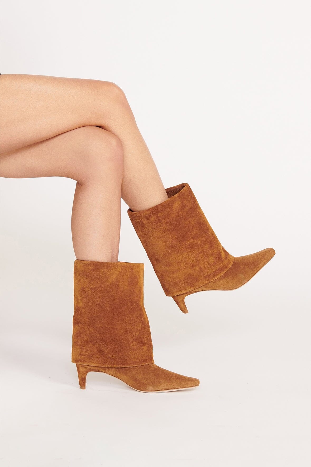 STAUD WALLY FOLDOVER BOOT TAN - 2