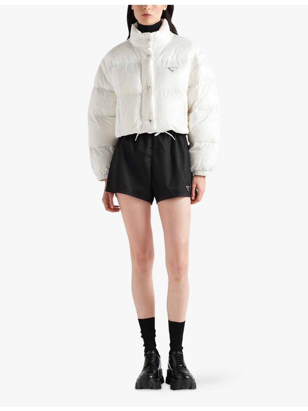 Re-Nylon cropped nylon jacket - 2