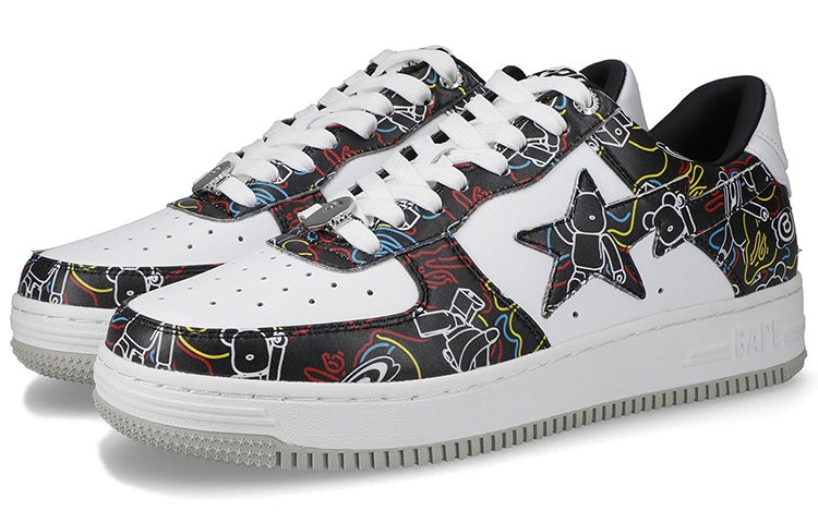 A BATHING APE x Medicom Toy Exhibition Bape Sta 'Be@R Camo' 1H73-191-913-BLACK - 2