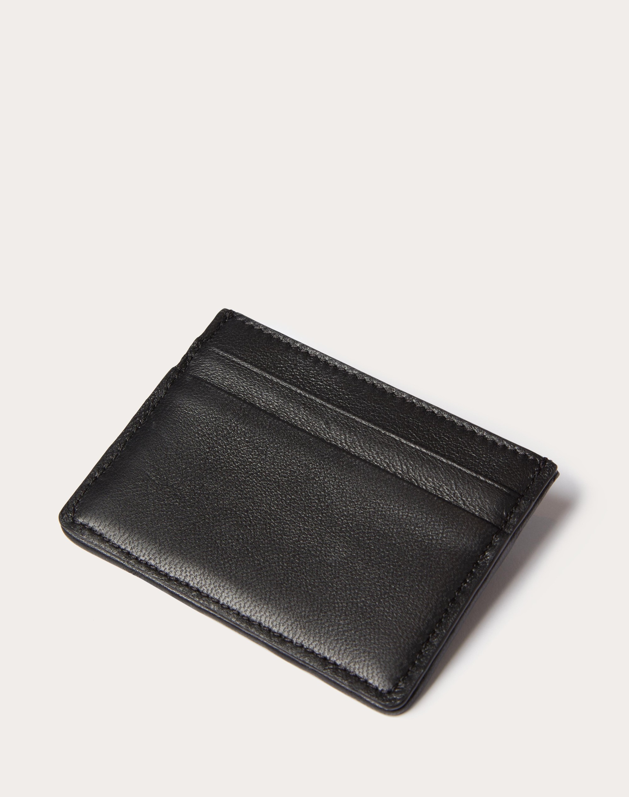 TOILE ICONOGRAPHE CARDHOLDER WITH LEATHER DETAILS - 3