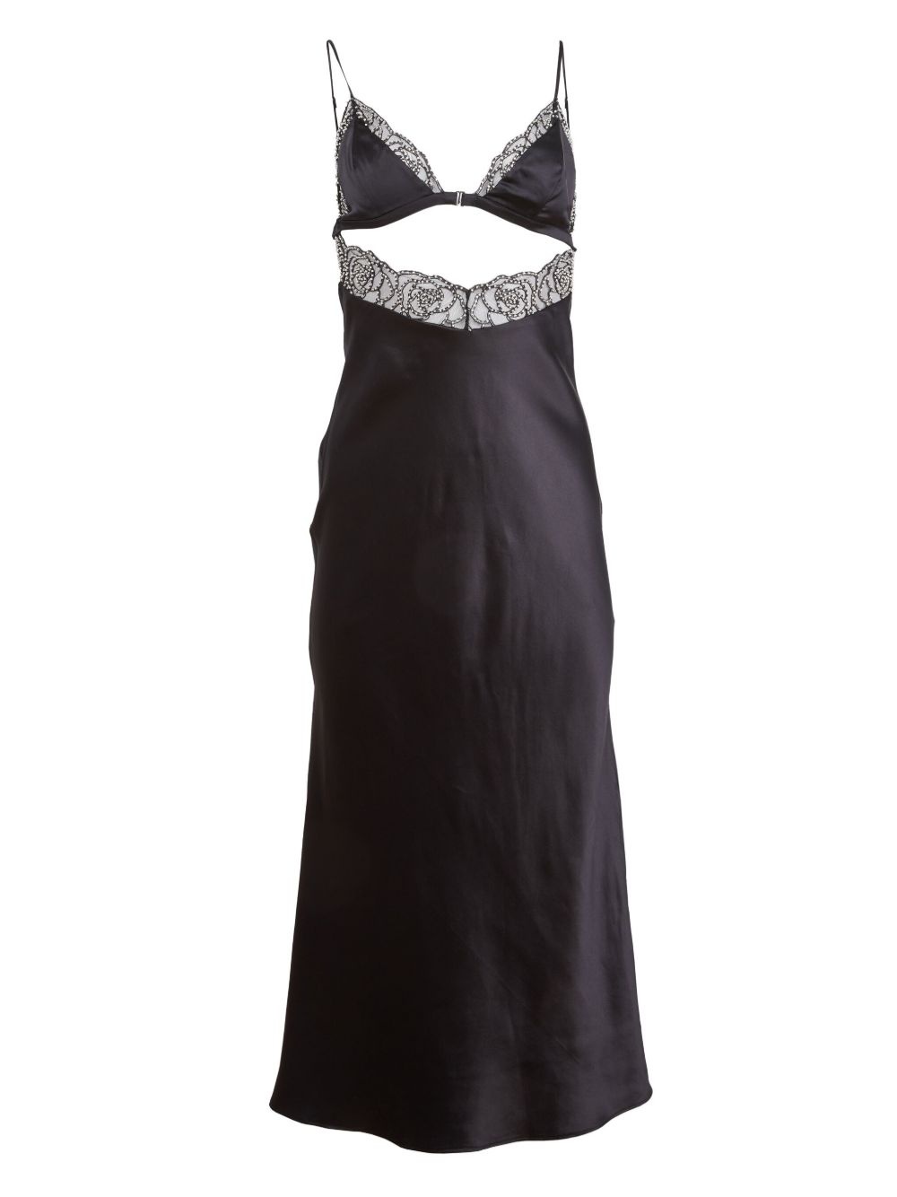 Rose beaded slip dress - 2