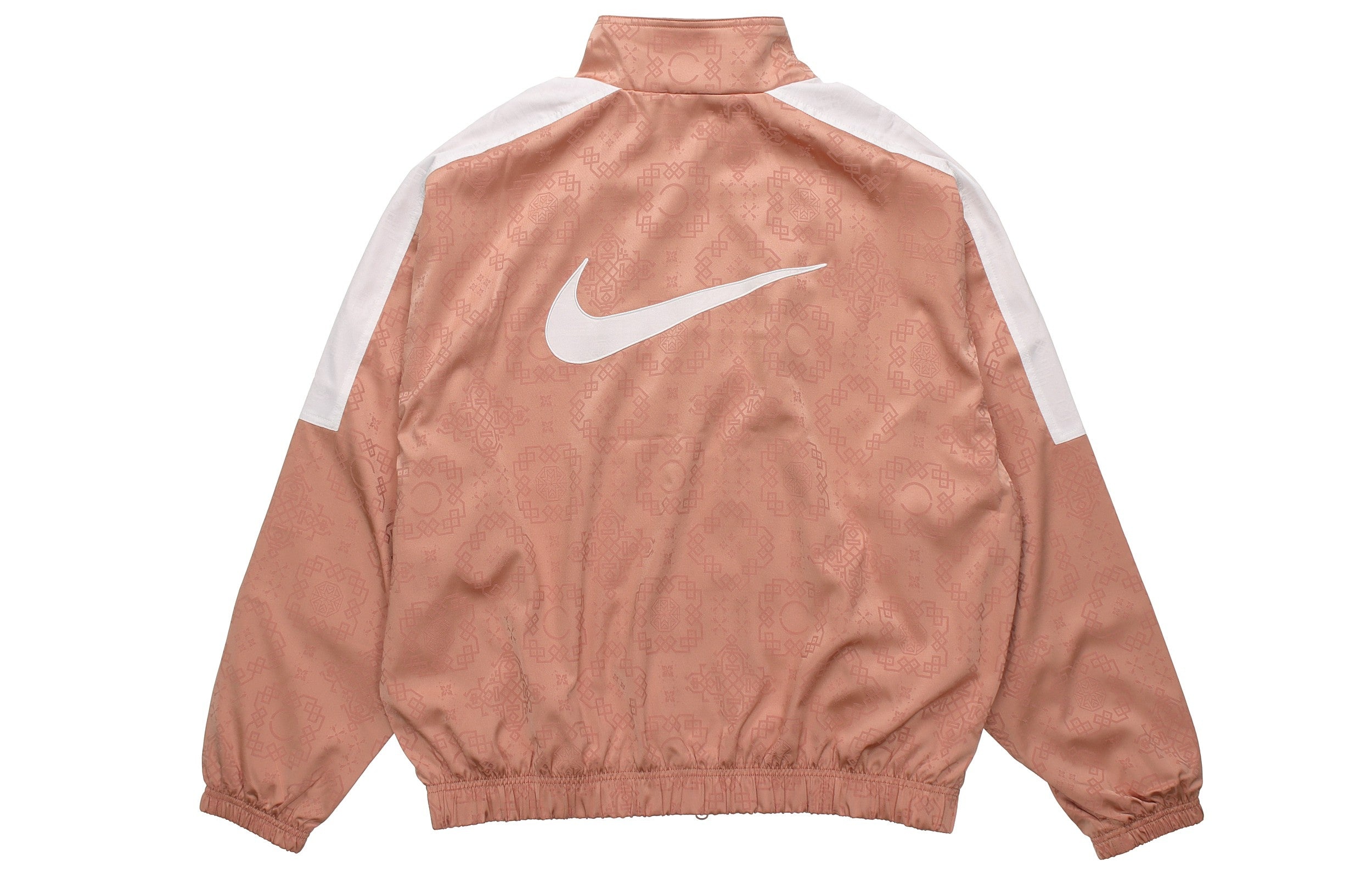 Nike x CLOT Rose Gold Silk Pattern Track Jacket Pink CT4083-605 - 2