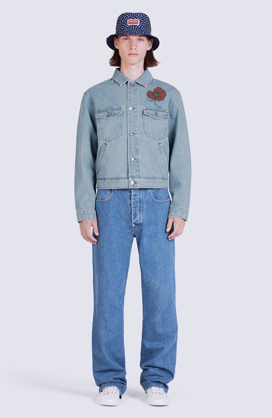 'KENZO Poppy' denim jacket - 4