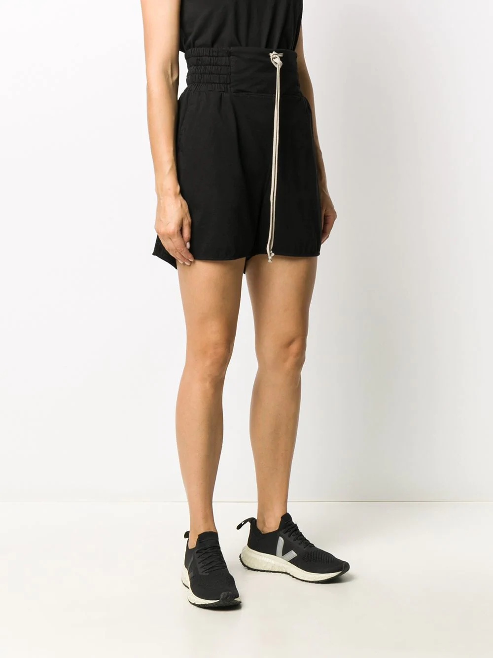 zip detail shorts - 3