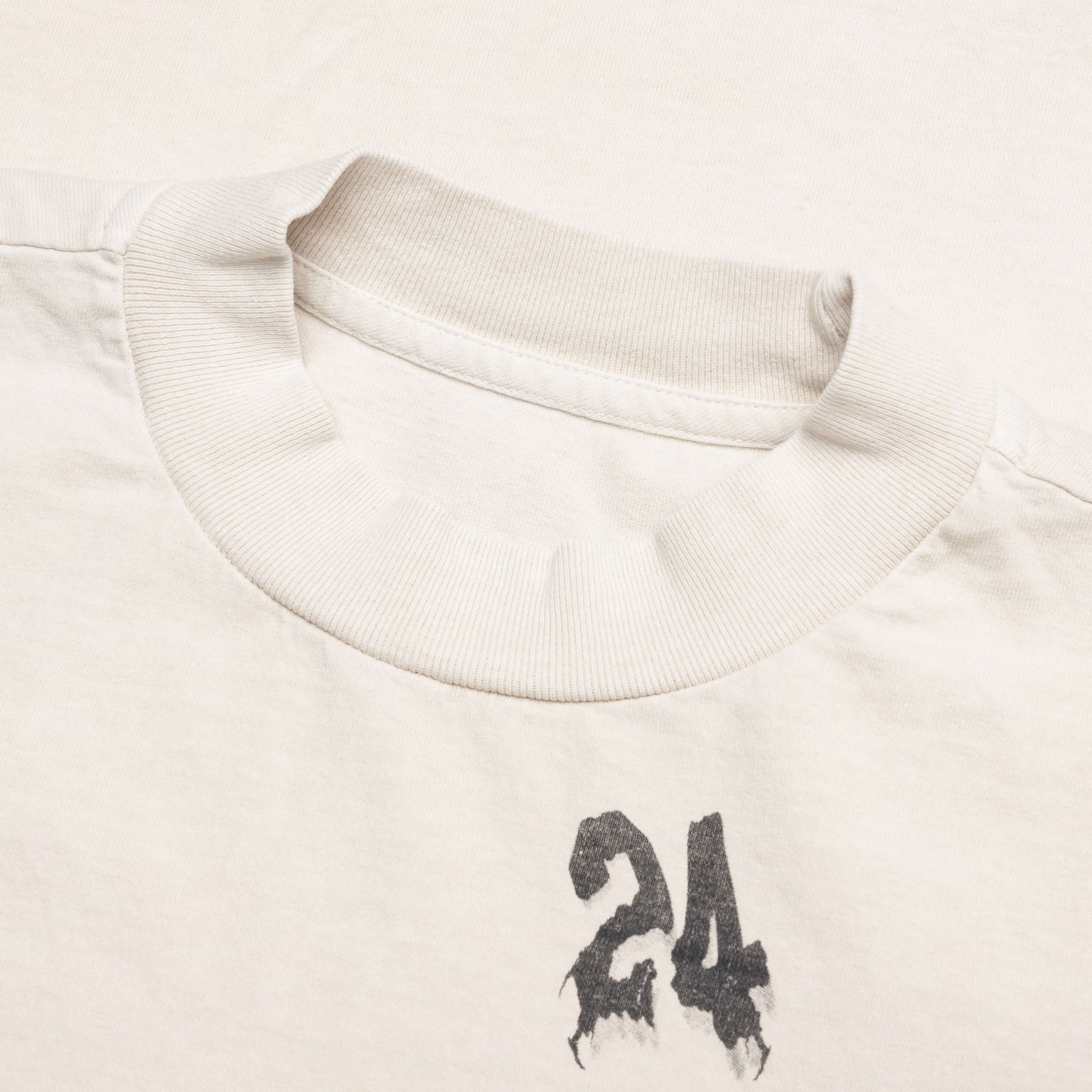 FIN DU MONDE L/S TEE - VINTAGE WHITE - 3