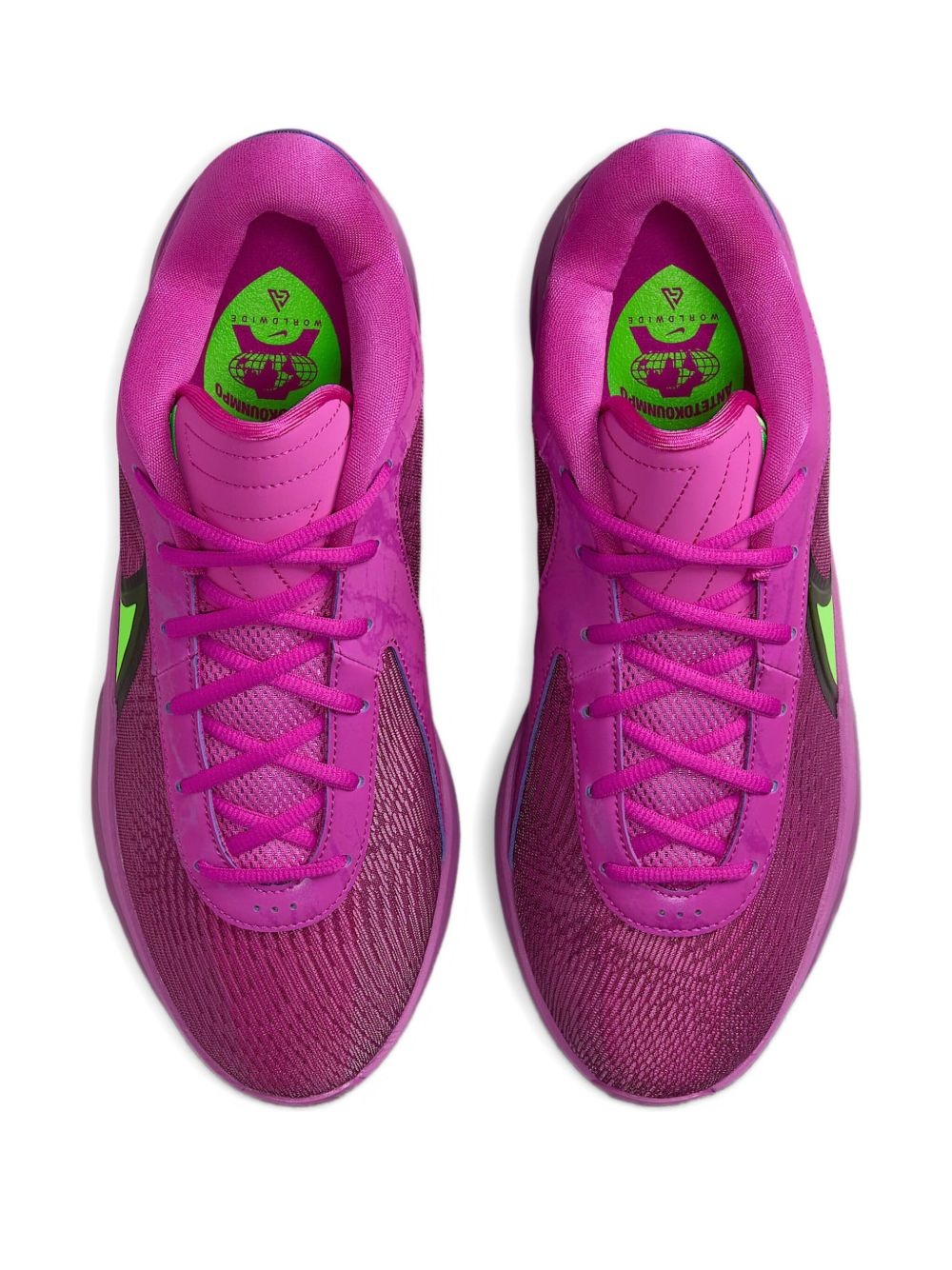 Giannis Zoom Freak 6 "Bold Berry Electric Green" sneakers - 4