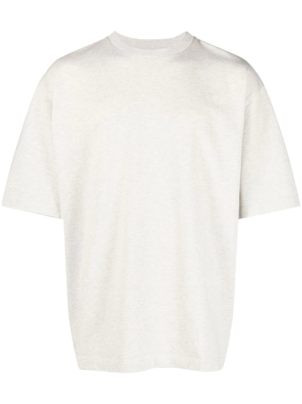 round neck short-sleeve T-shirt - 1